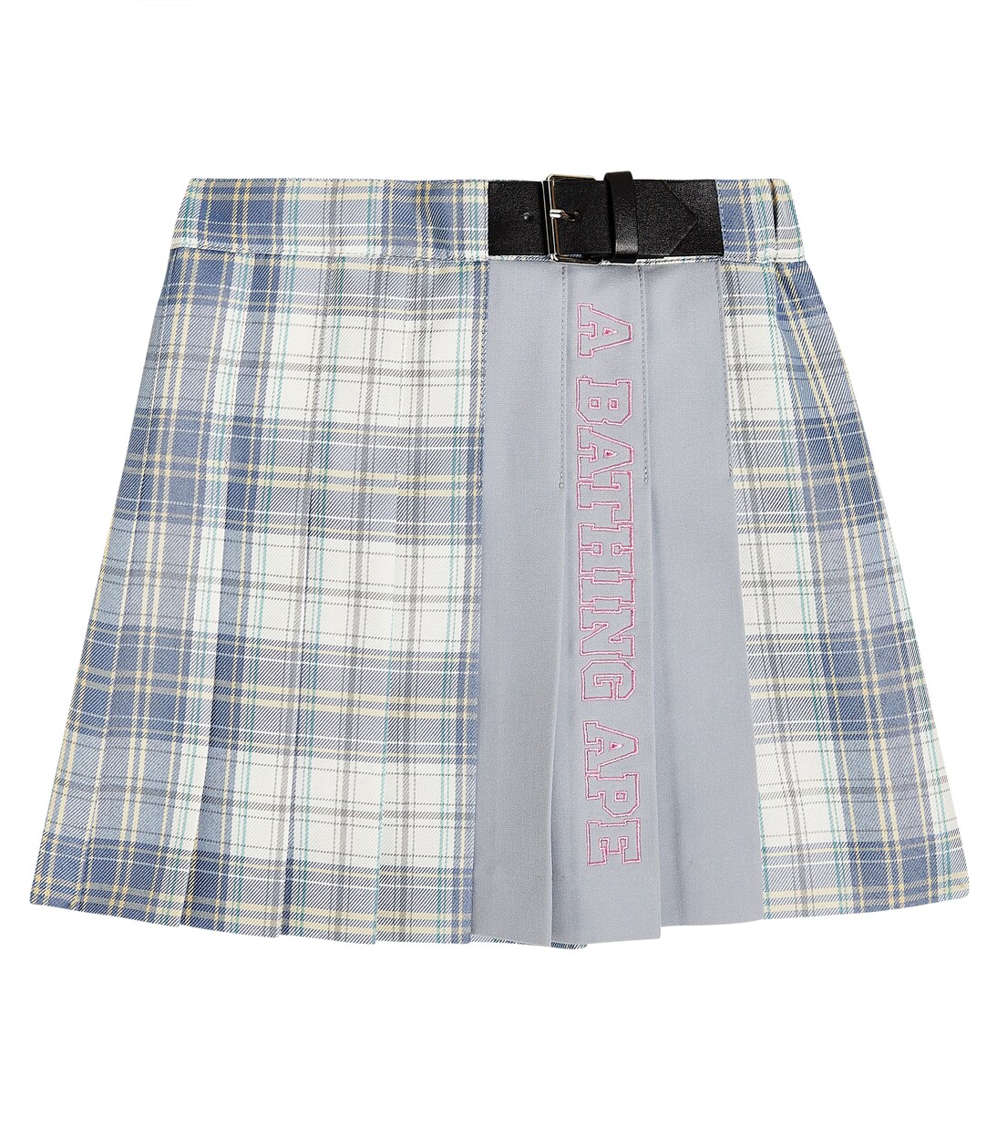 Checked pleated skirt | BAPE Kids