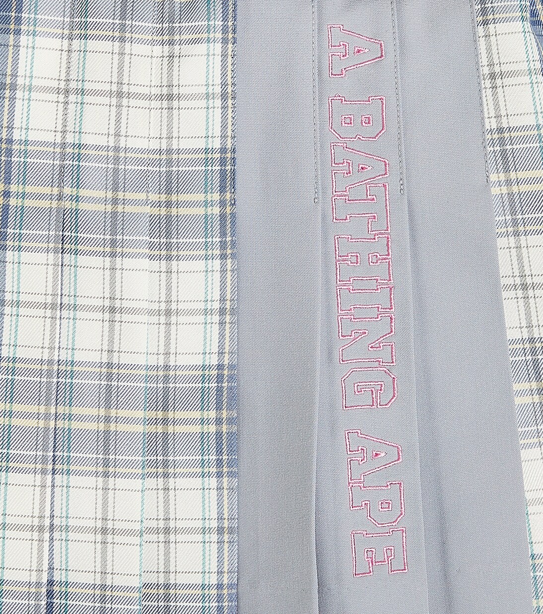 Checked pleated skirt | BAPE Kids