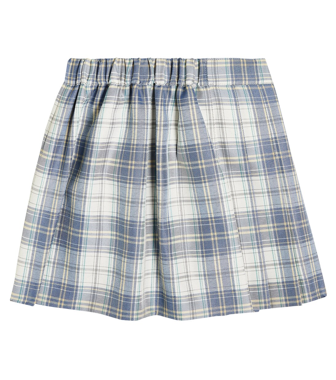 Checked pleated skirt | BAPE Kids