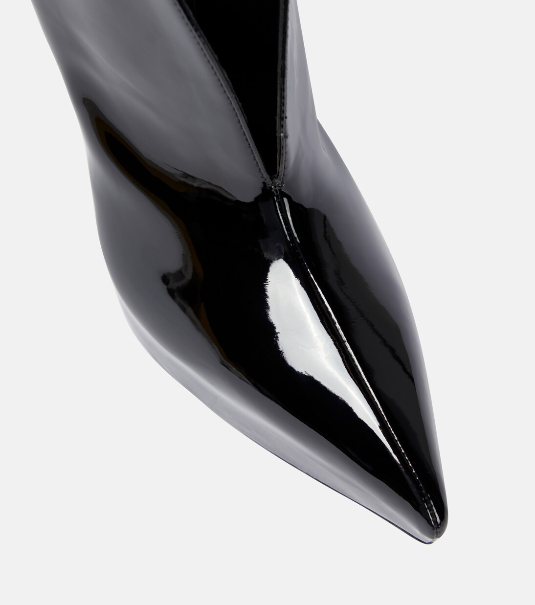Booties Slick patent leather ankle boots | Alaïa