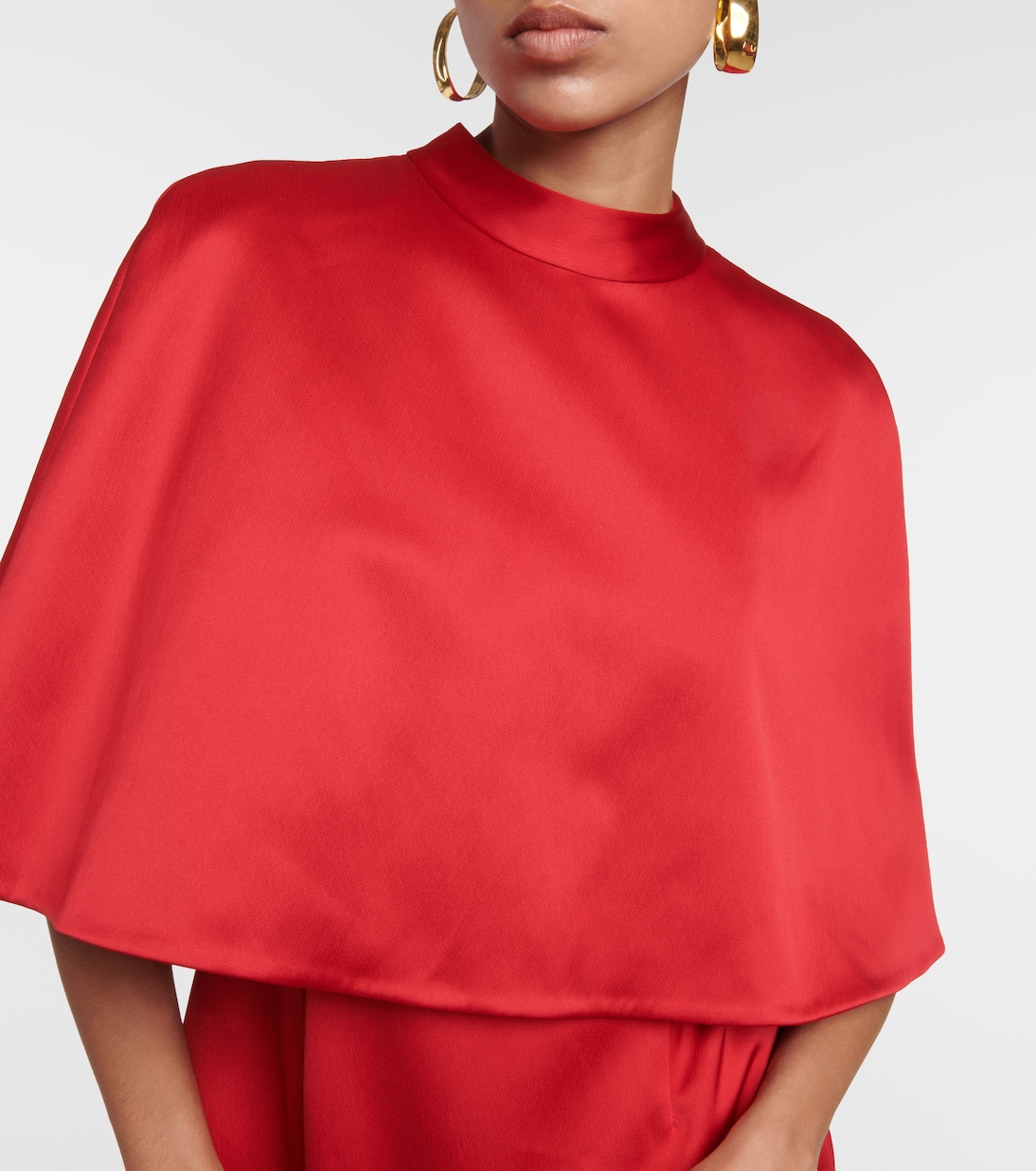 Robe aus Satin | Carolina Herrera