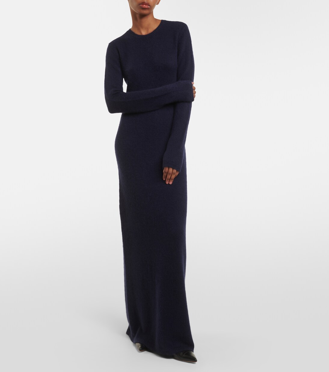 Maxikleid Brogan aus Kaschmir und Seide | Gabriela Hearst