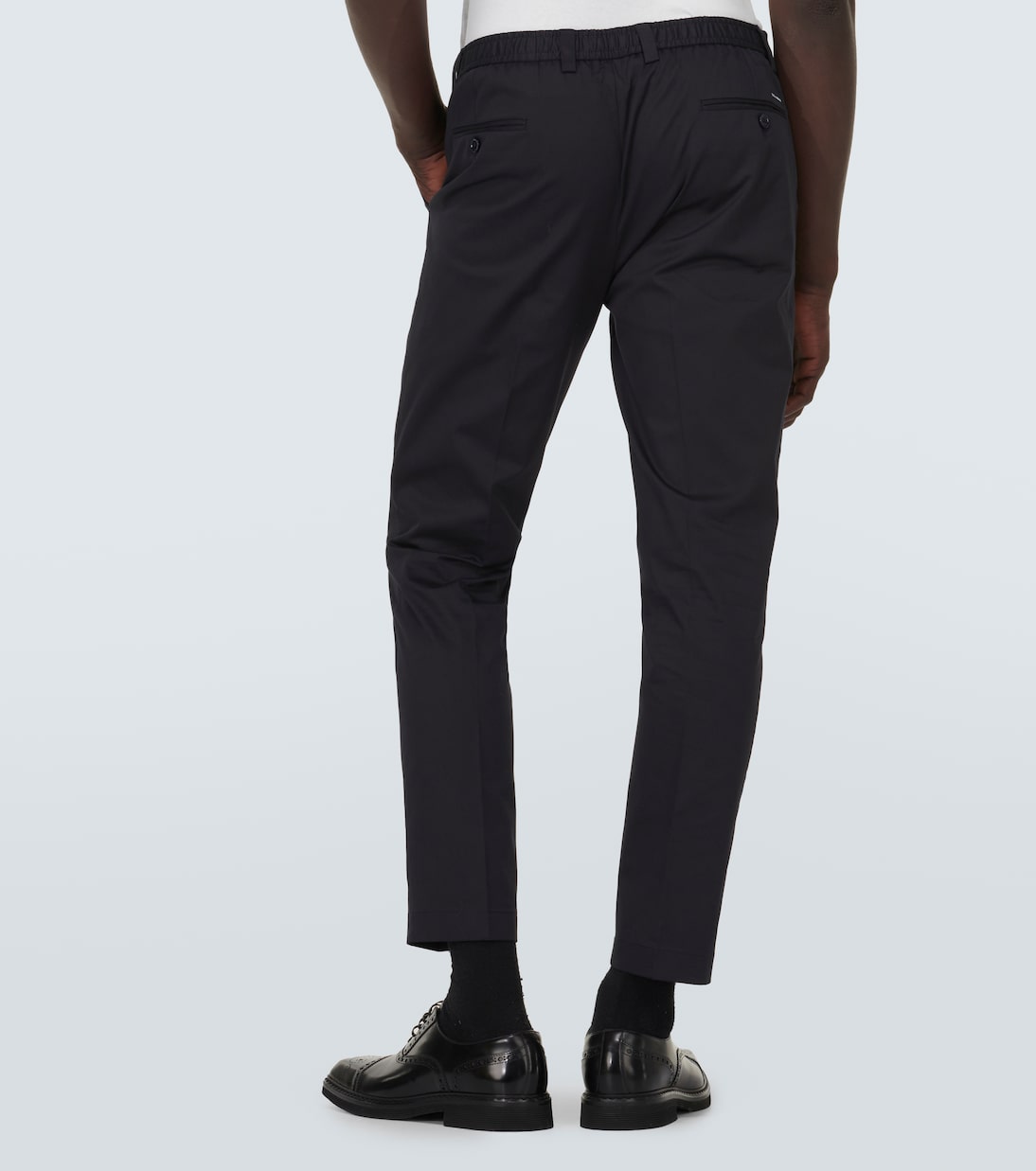 Pantaloni in misto cotone | Dolce&Gabbana