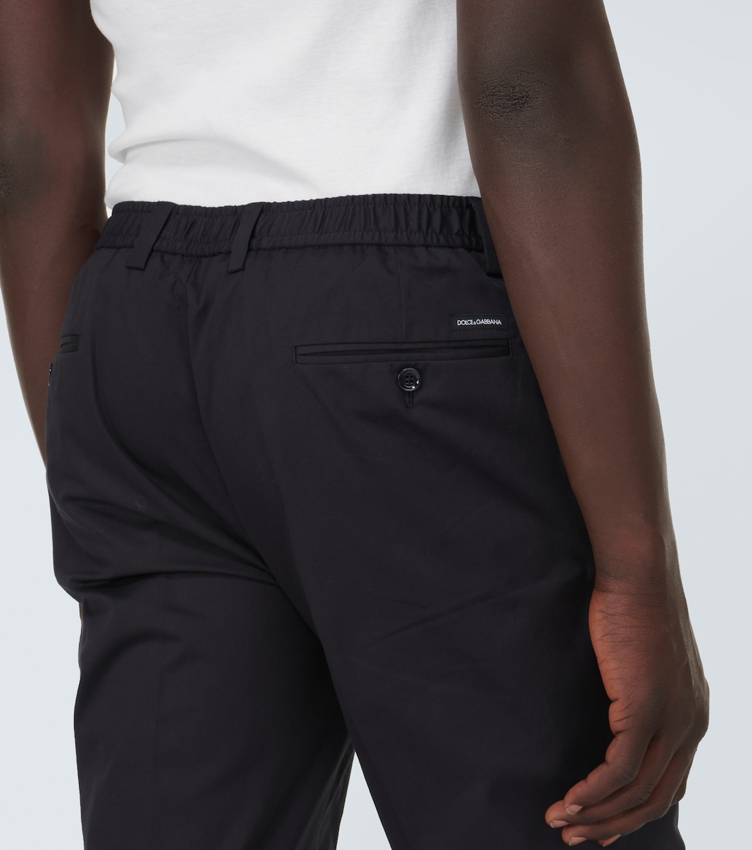 Pantaloni in misto cotone | Dolce&Gabbana