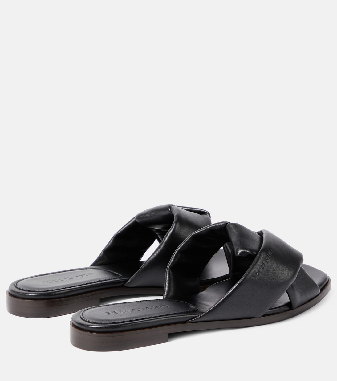 Pantoletten aus Leder | Ferragamo