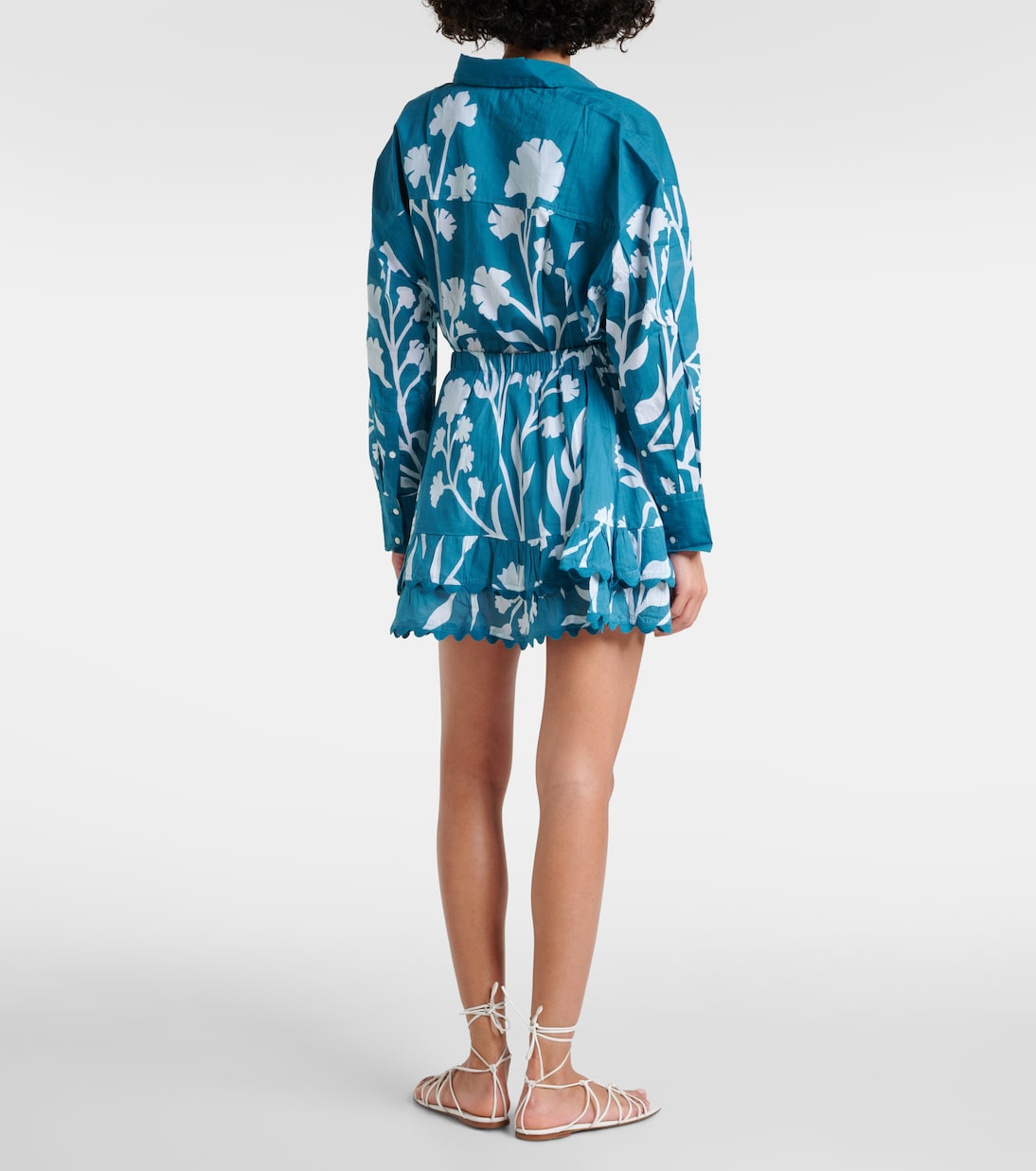 Bedruckter Minirock aus Baumwolle | Juliet Dunn