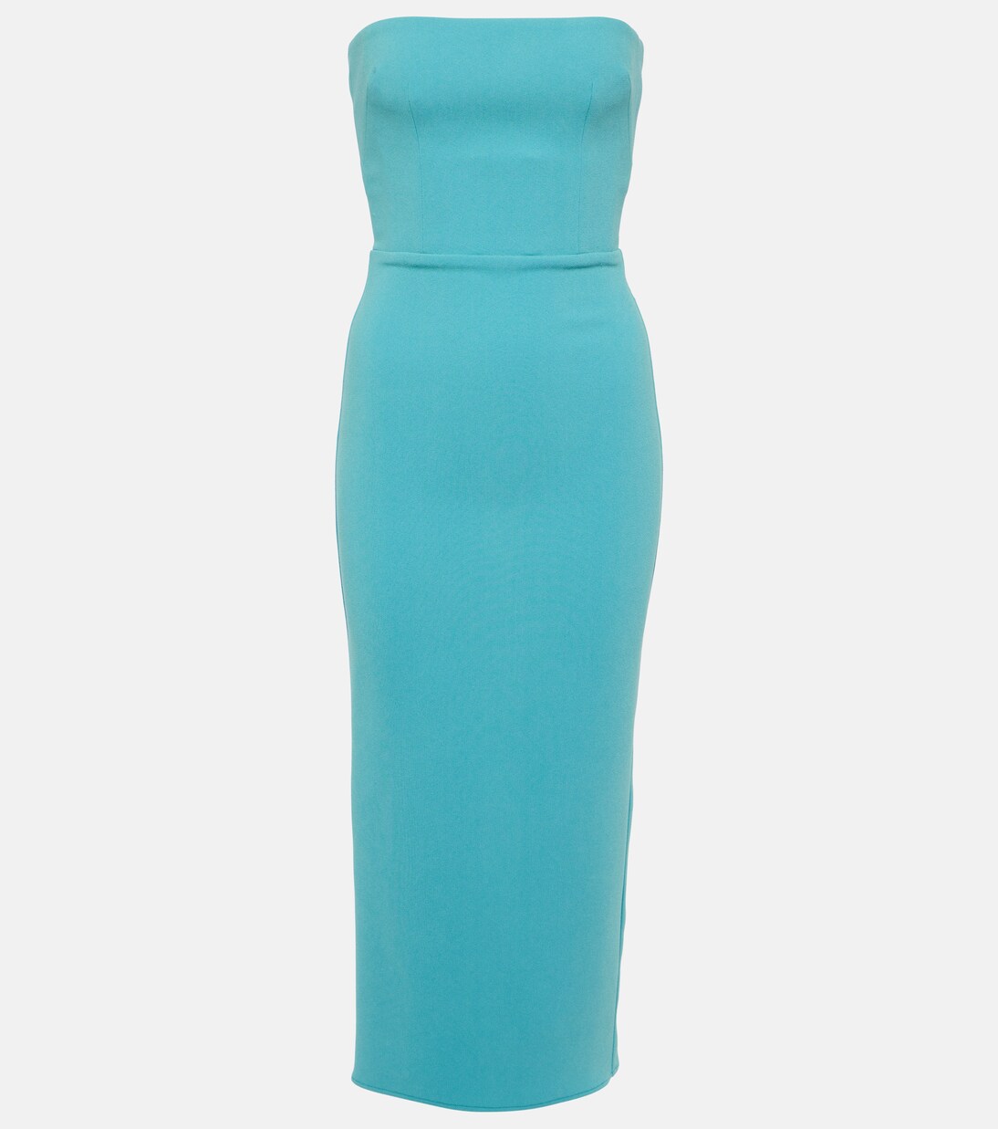 Strapless midi dress | Alex Perry