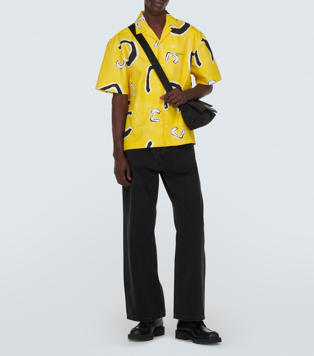 Jean printed cotton bowling shirt | Jacquemus
