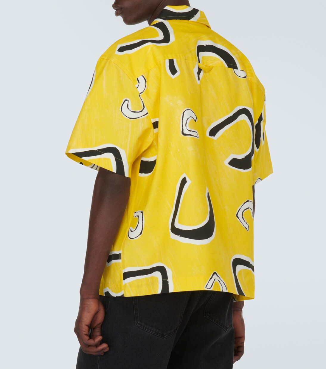 Jean printed cotton bowling shirt | Jacquemus