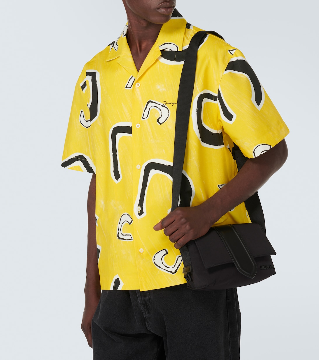 Jean printed cotton bowling shirt | Jacquemus
