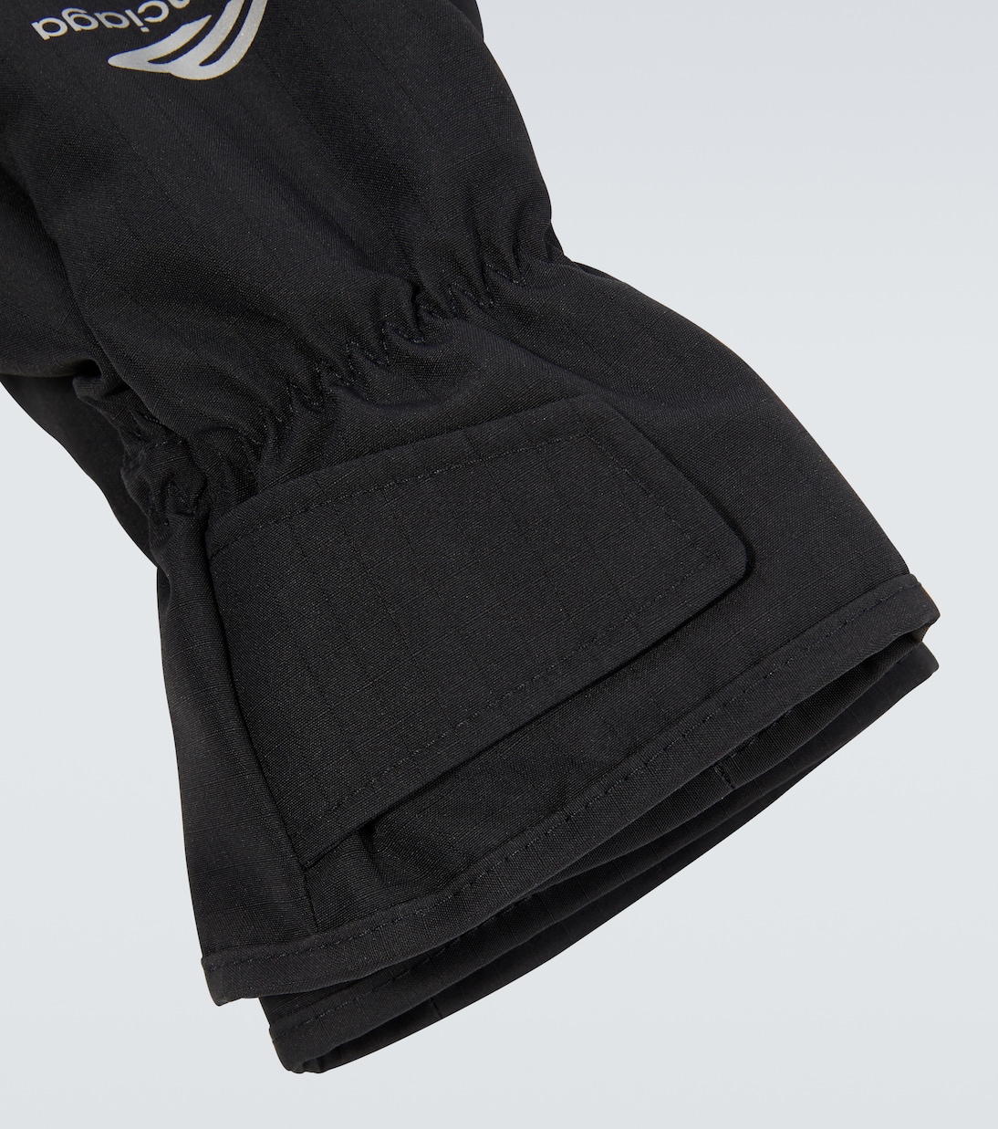 3B Sports Icon leather-trimmed ski gloves | Balenciaga