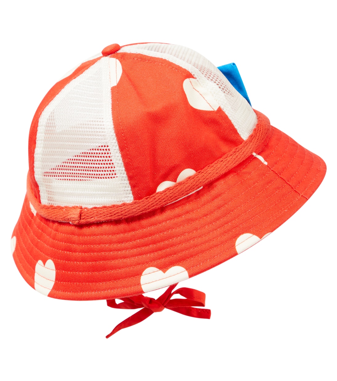 Hearts cotton hat | Mini Rodini