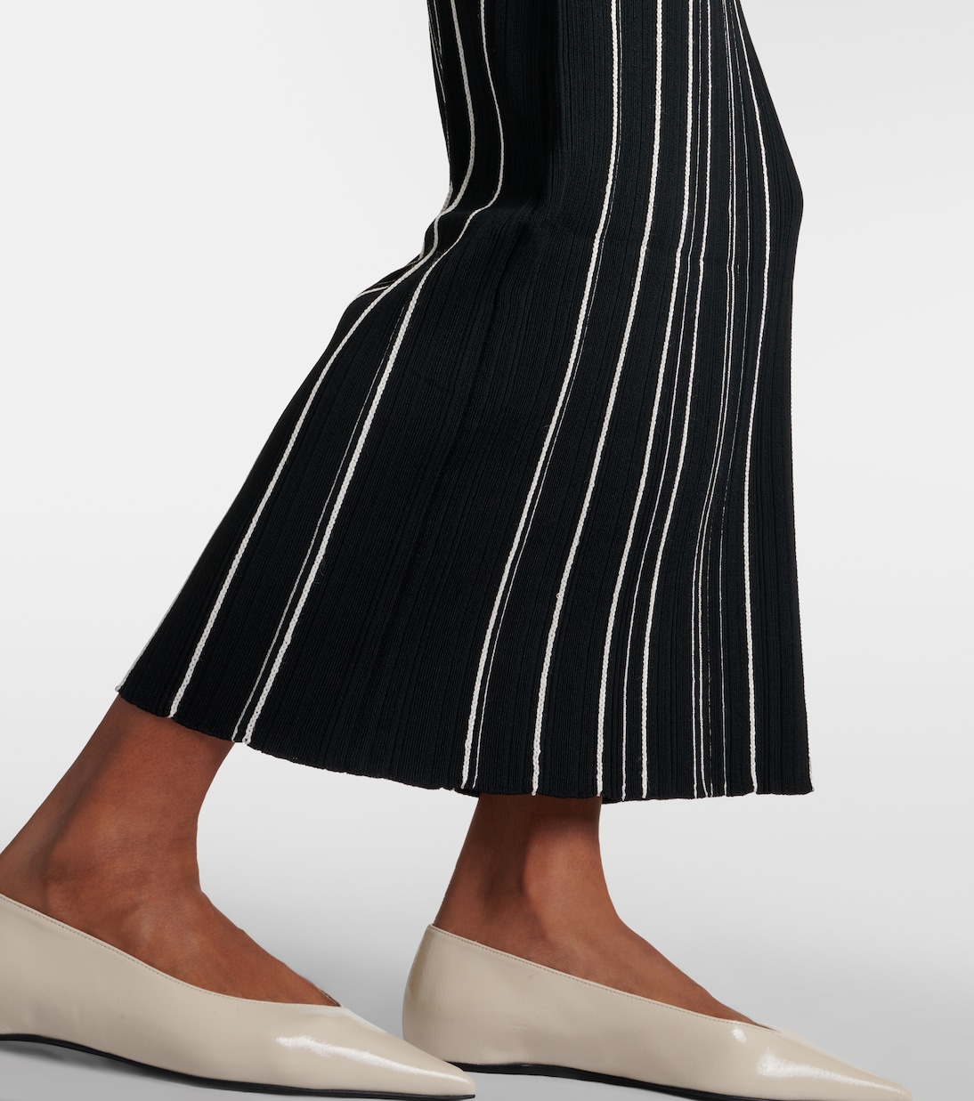 Robe longue rayée | Toteme