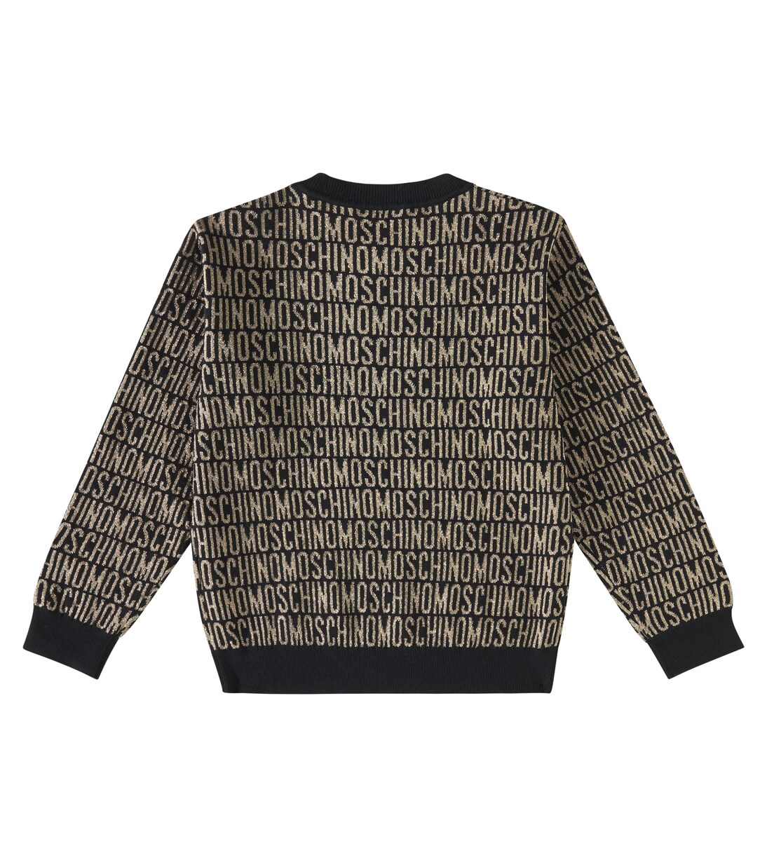 Logo cotton-blend sweater | Moschino Kids