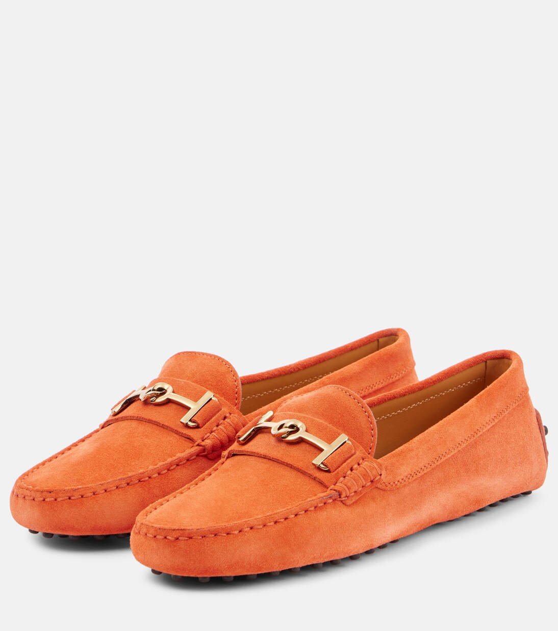 Mokassins Gommino T Ring aus Veloursleder | Tod's