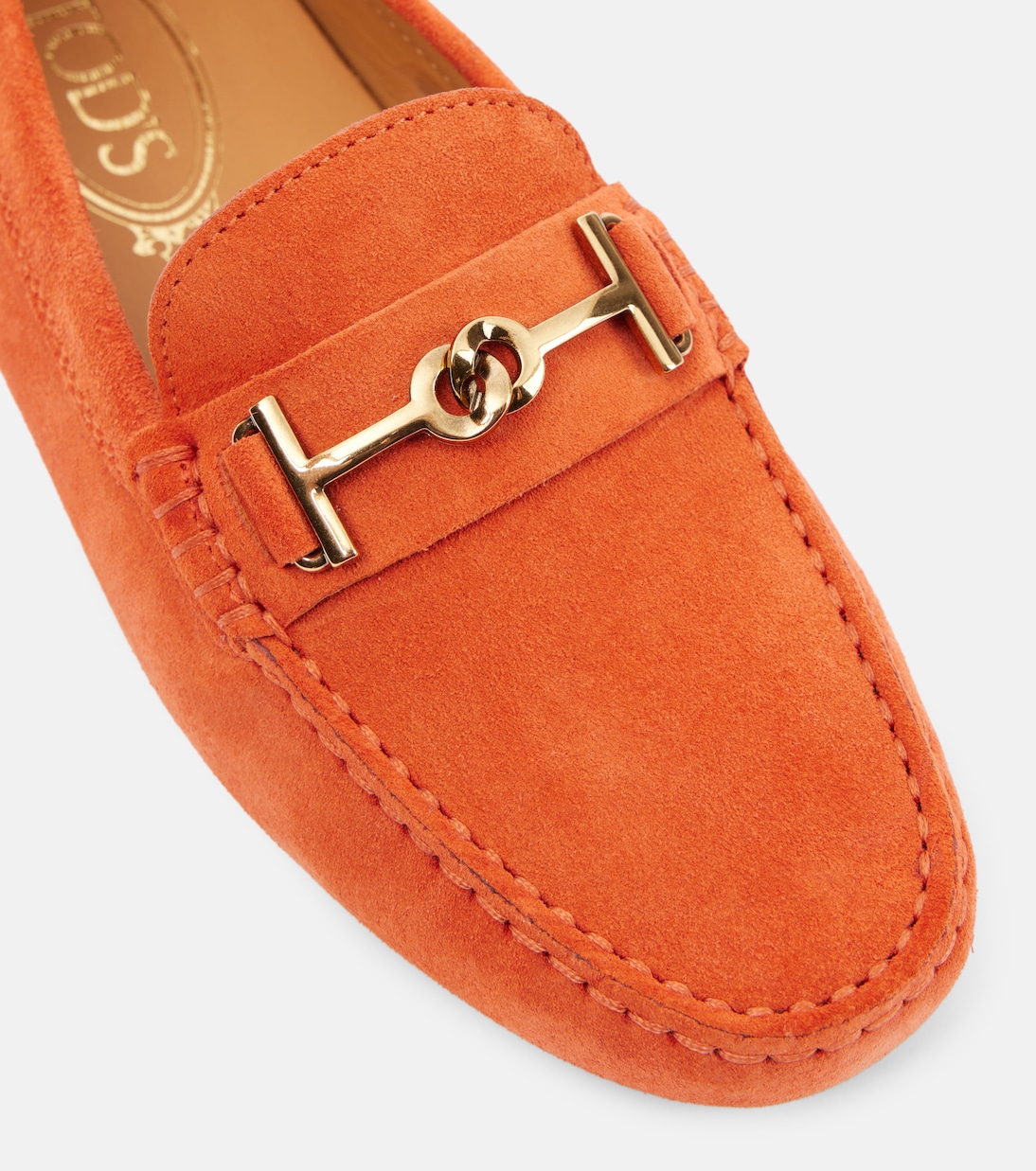 Mokassins Gommino T Ring aus Veloursleder | Tod's