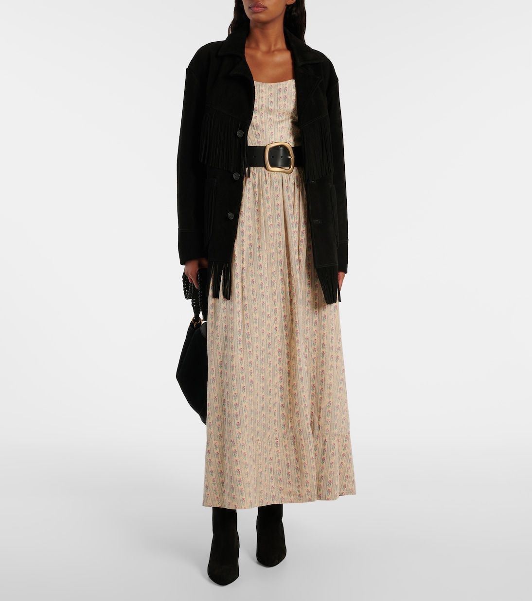 Floral cotton midi skirt | Polo Ralph Lauren