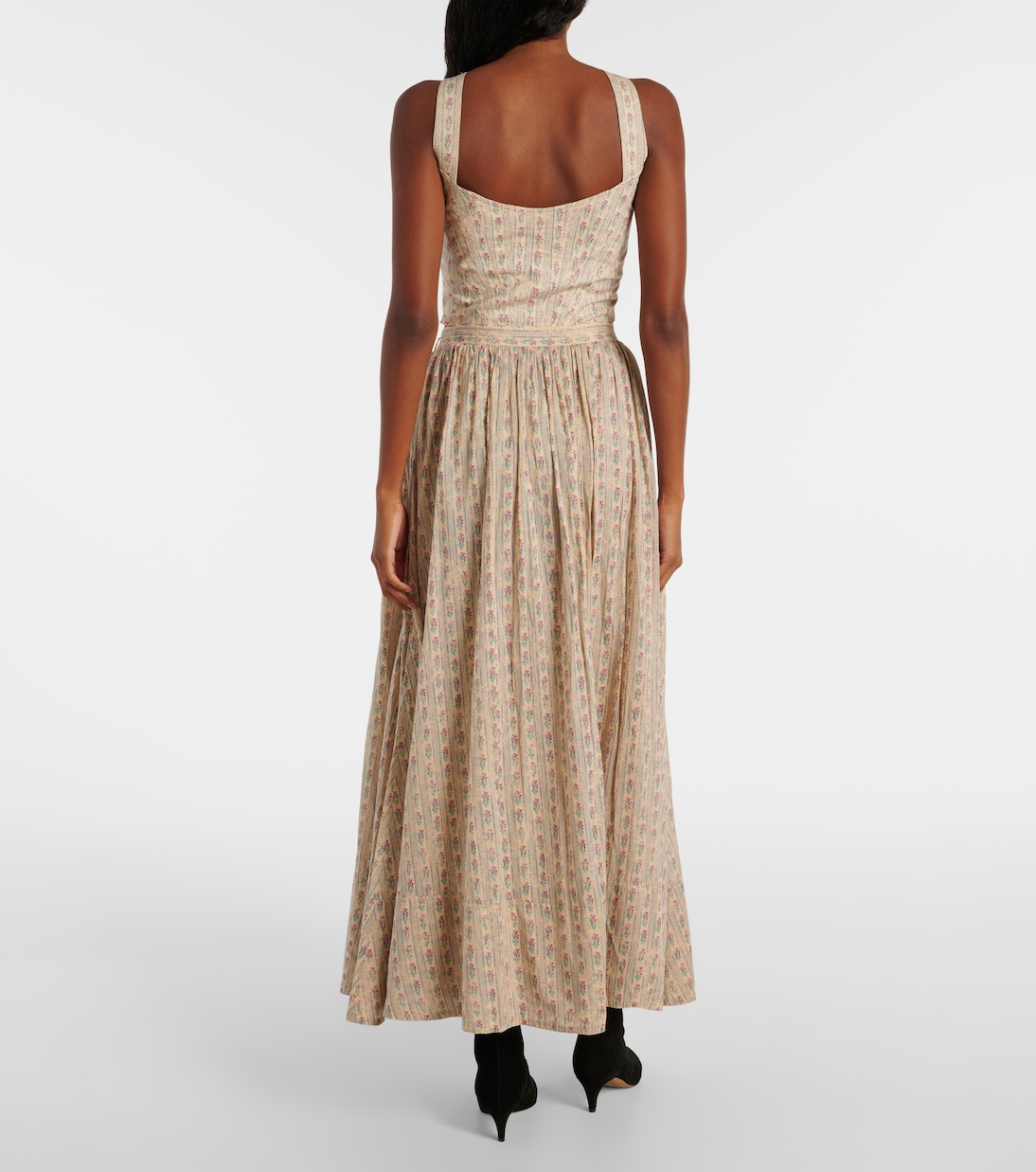 Floral cotton midi skirt | Polo Ralph Lauren