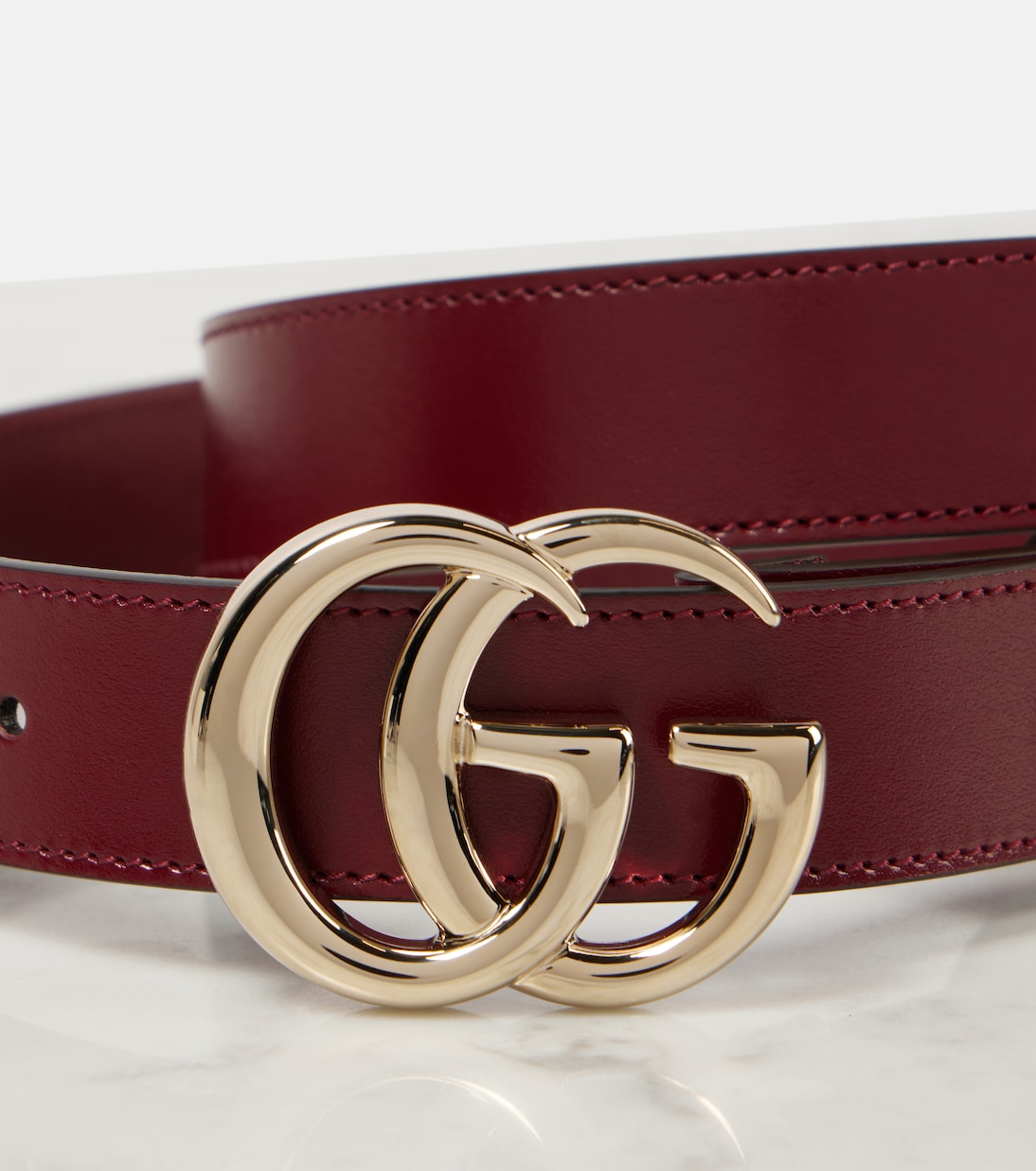 GG Marmont leather belt | Gucci