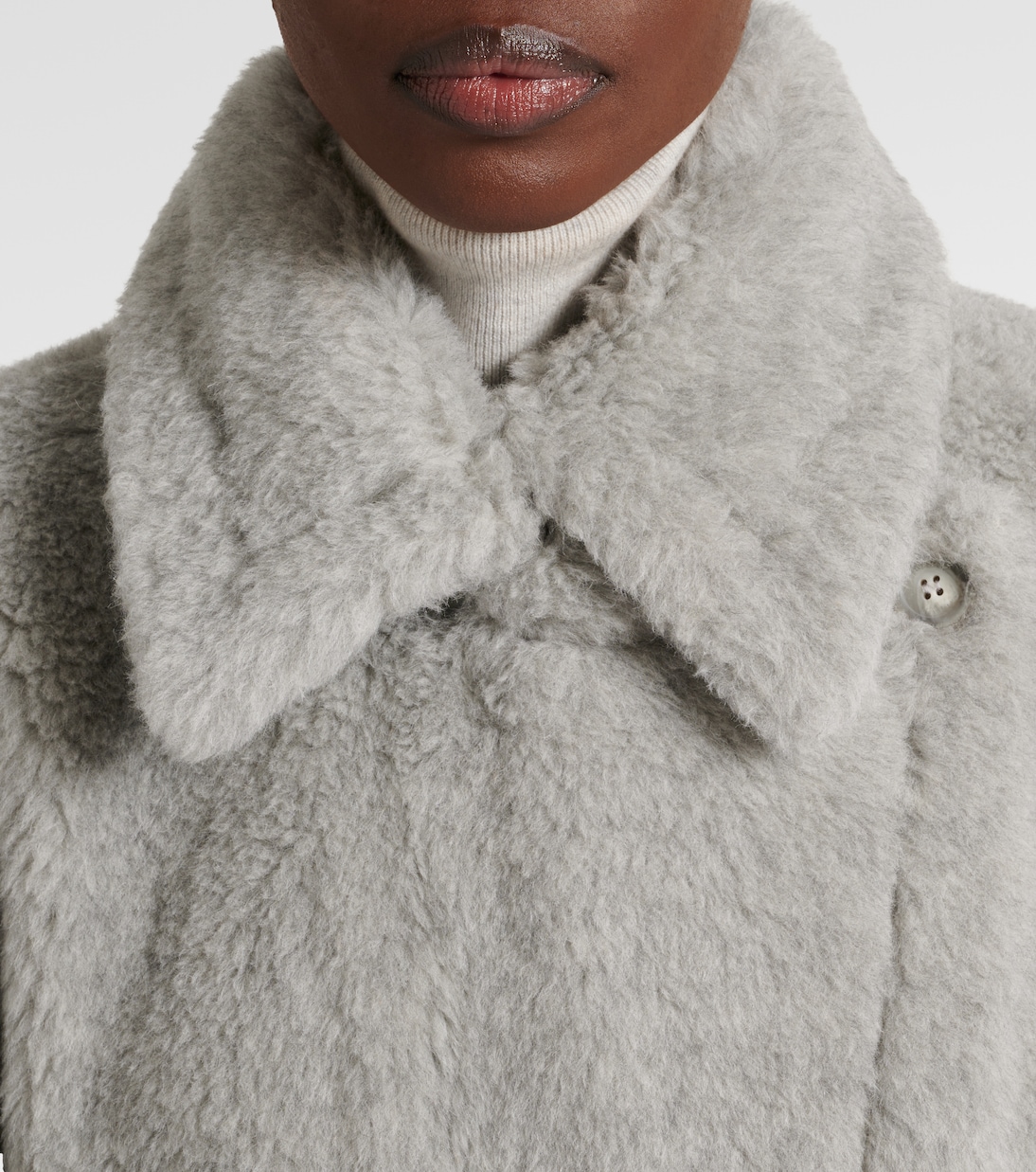 Cape Tebe aus Wolle, Alpakawolle und Seide | Max Mara