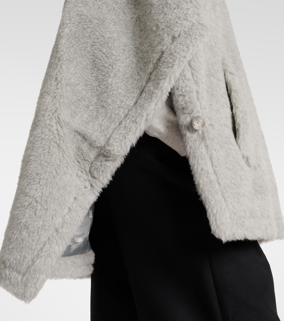 Cape Tebe aus Wolle, Alpakawolle und Seide | Max Mara