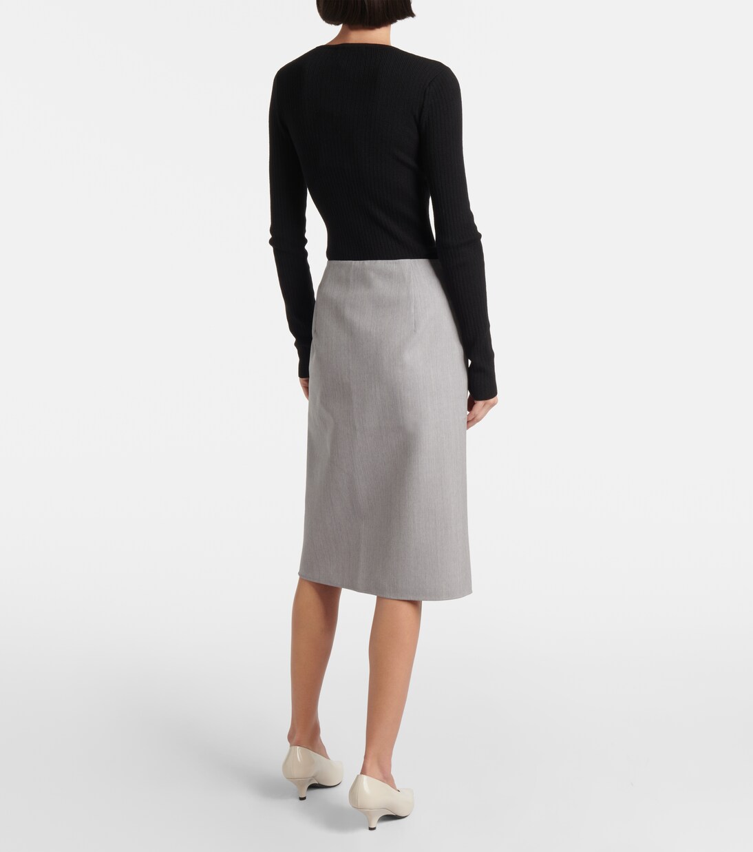 Bleistiftrock aus Wolle | Stella McCartney