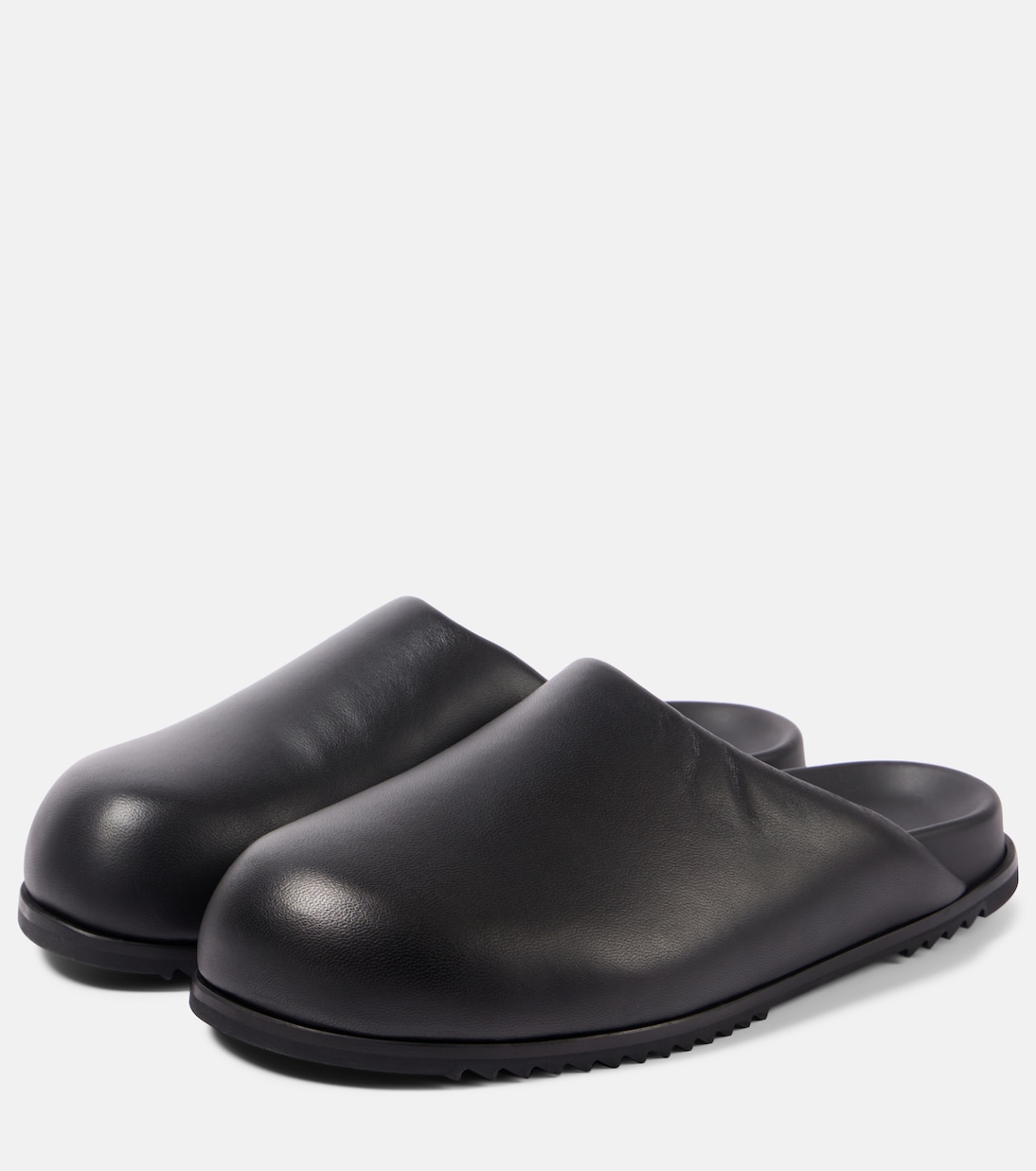 Granola leather mules | Rick Owens