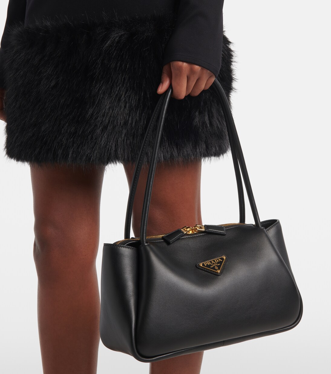 Schultertasche Prada Darling Medium aus Leder | Prada