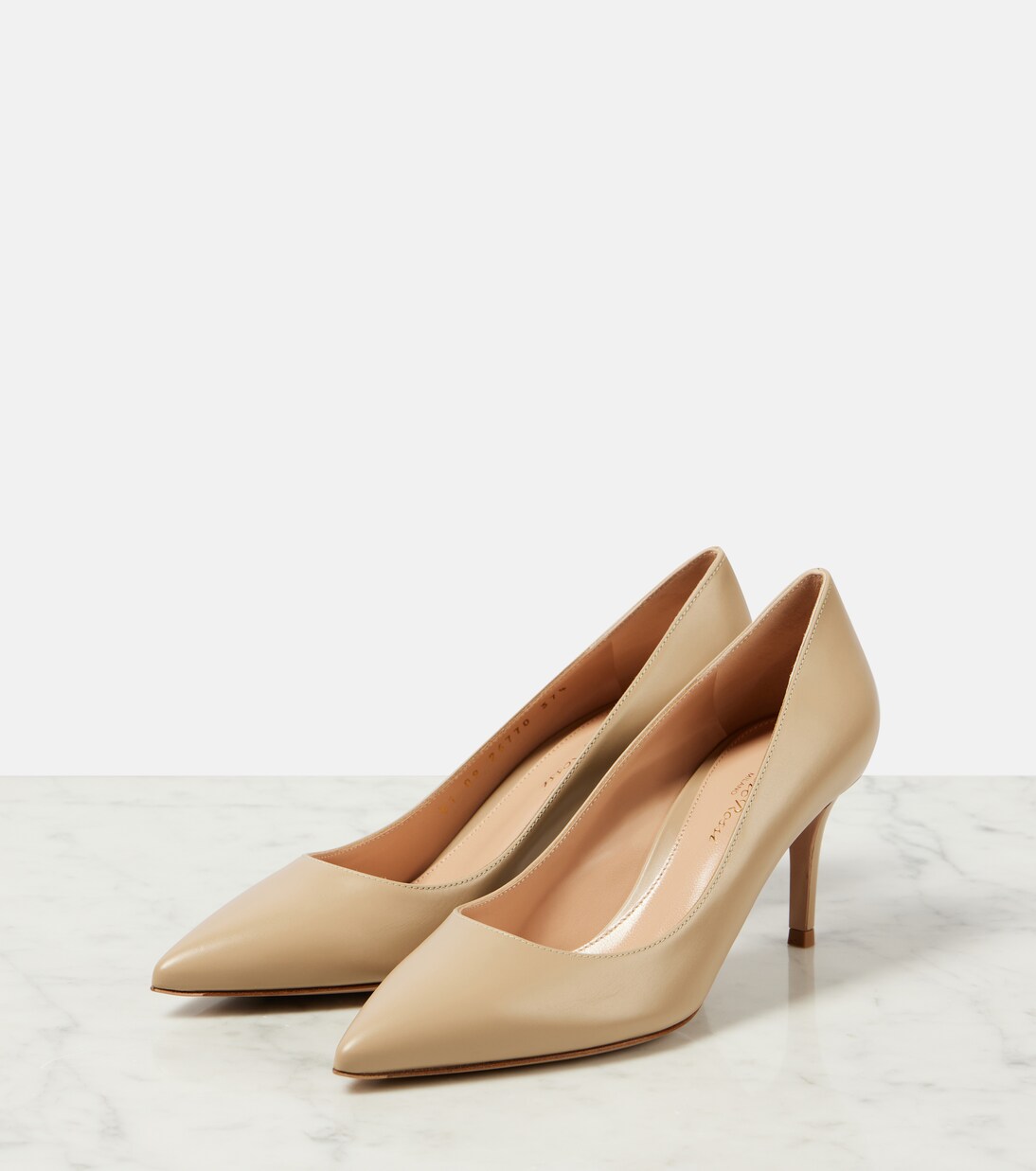 Gianvito 70 leather pumps | Gianvito Rossi