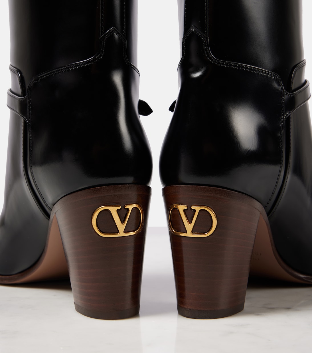 Stiefel Pattie 75 aus Leder | Valentino Garavani