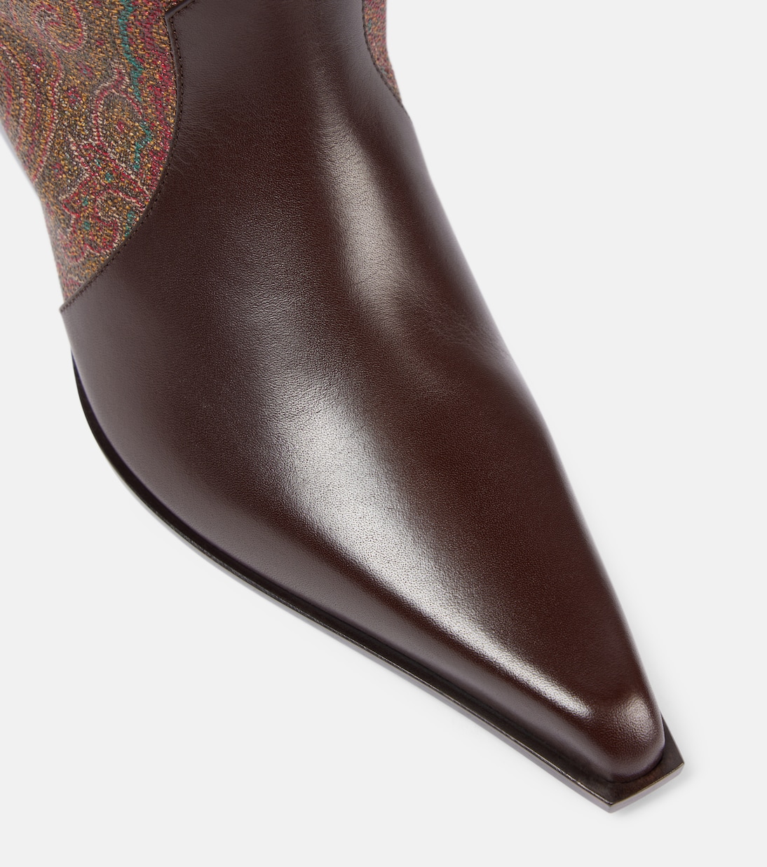 Paisley coated canvas knee-high boots | Etro
