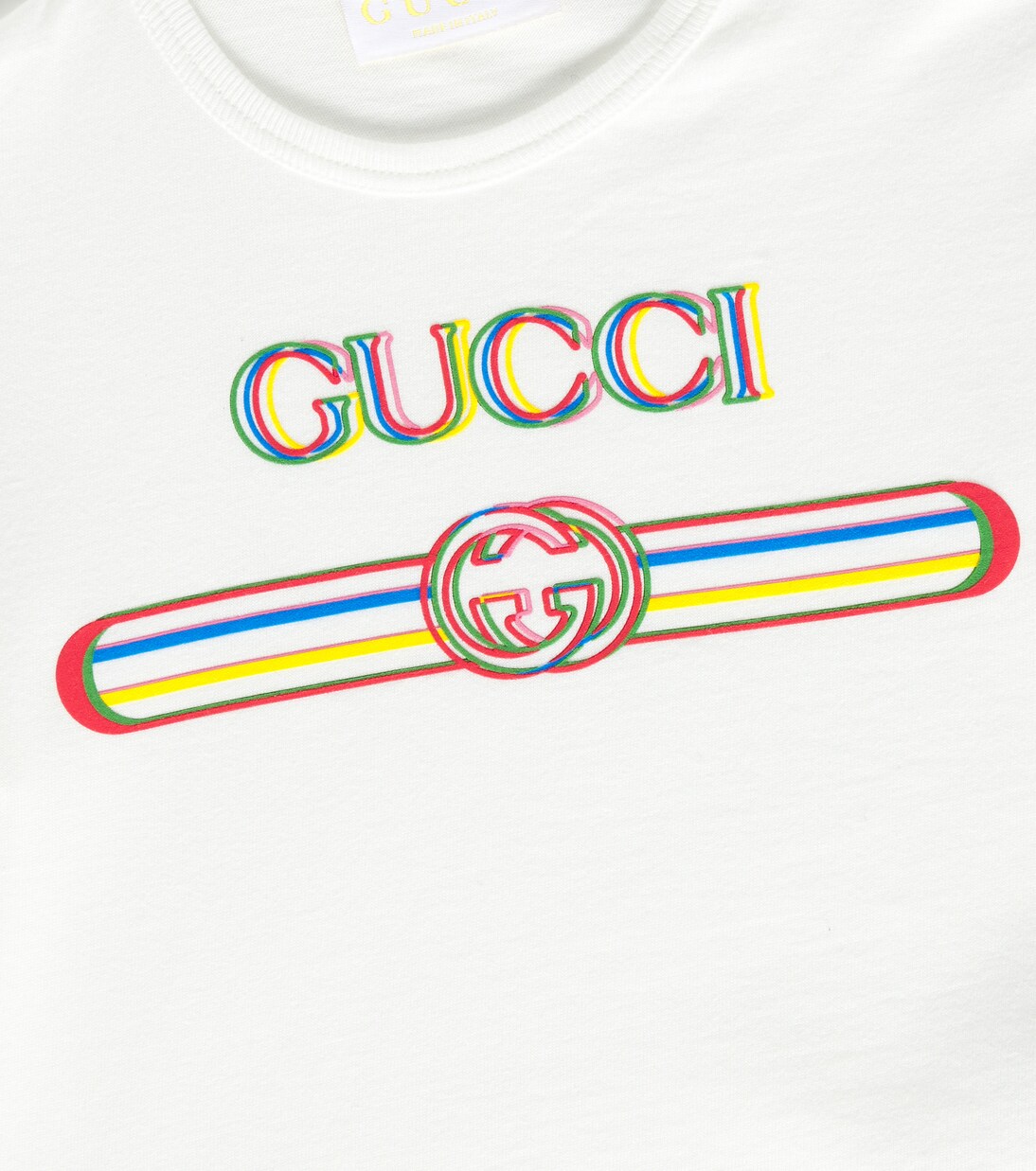Baby printed cotton jersey T-shirt | Gucci Kids