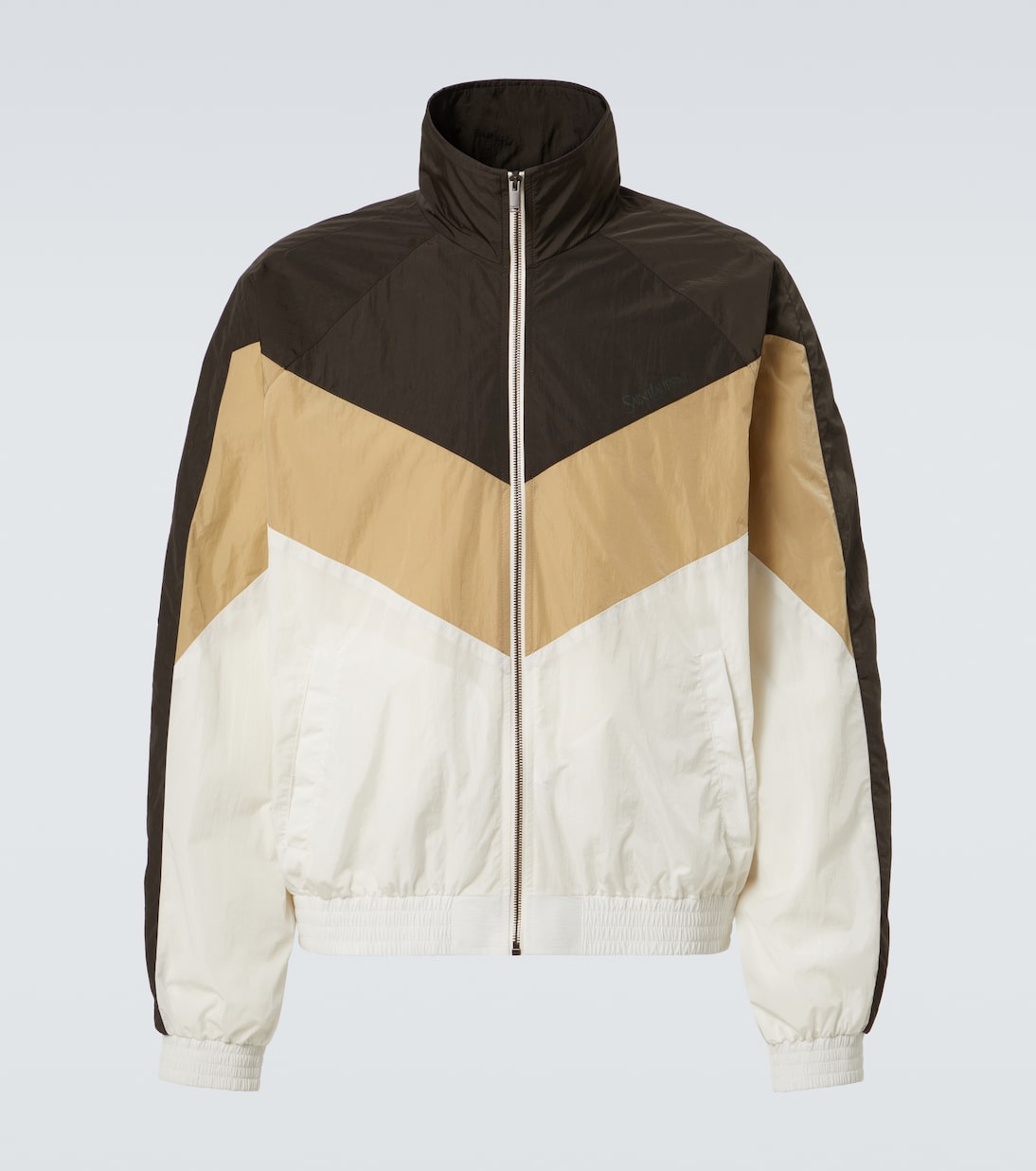 Teddy chevron bomber jacket | Saint Laurent