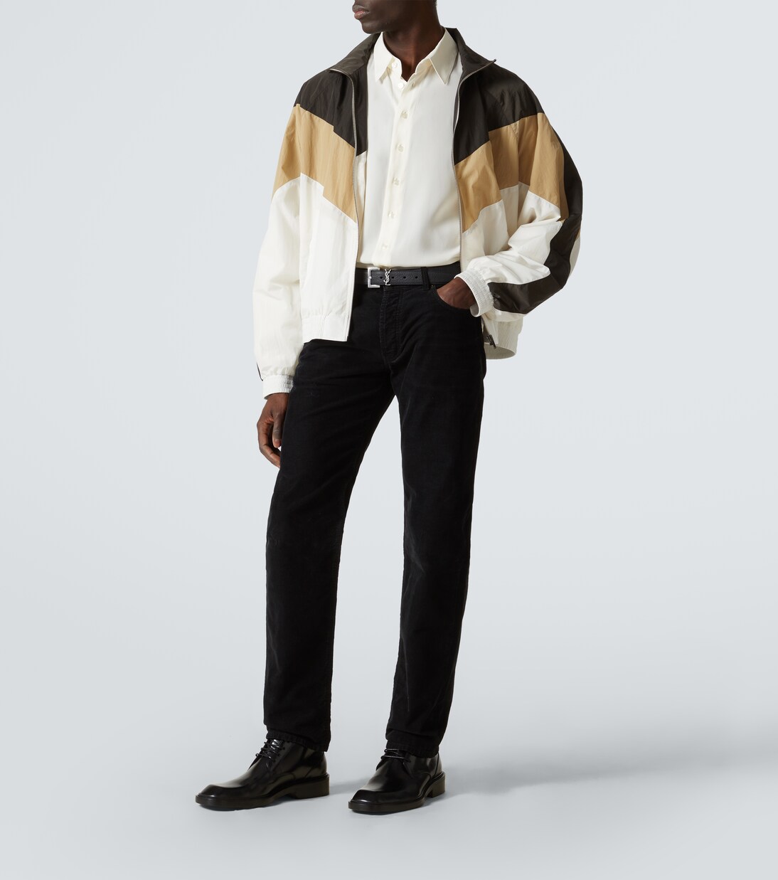 Teddy chevron bomber jacket | Saint Laurent