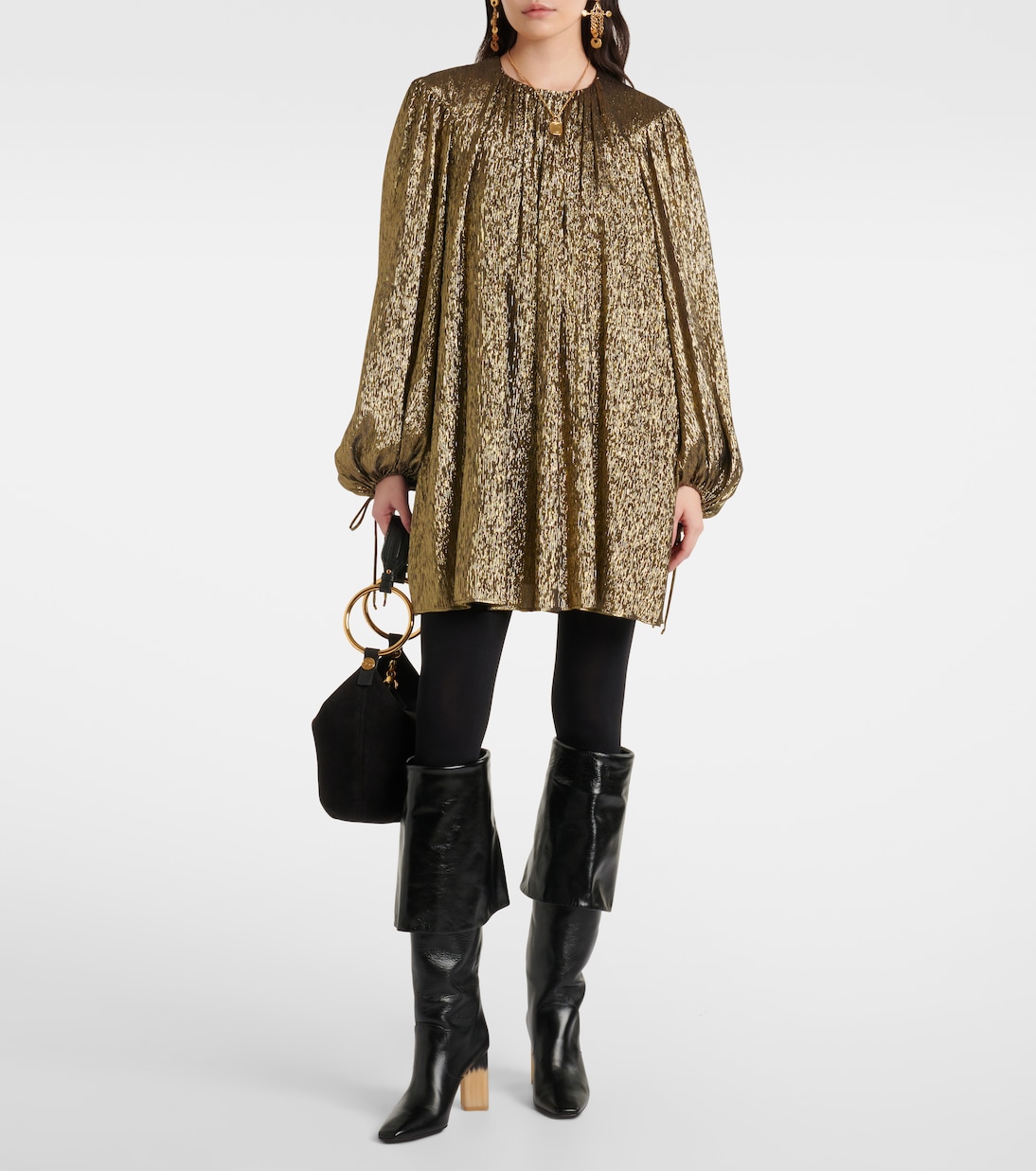 Minikleid aus einem Seidengemisch | Chloé