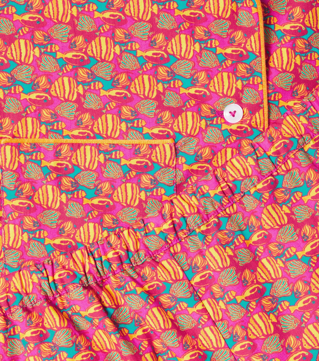 Ensemble de pantalon et chemise Gyjama en coton | Vilebrequin Kids