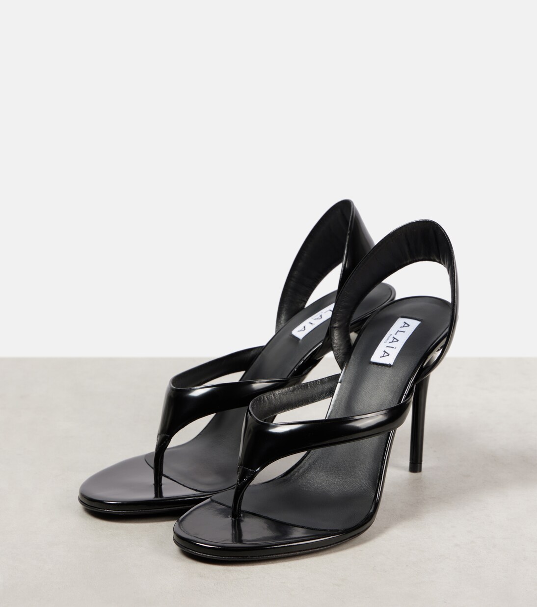 Infradito leather thong sandals | Alaïa