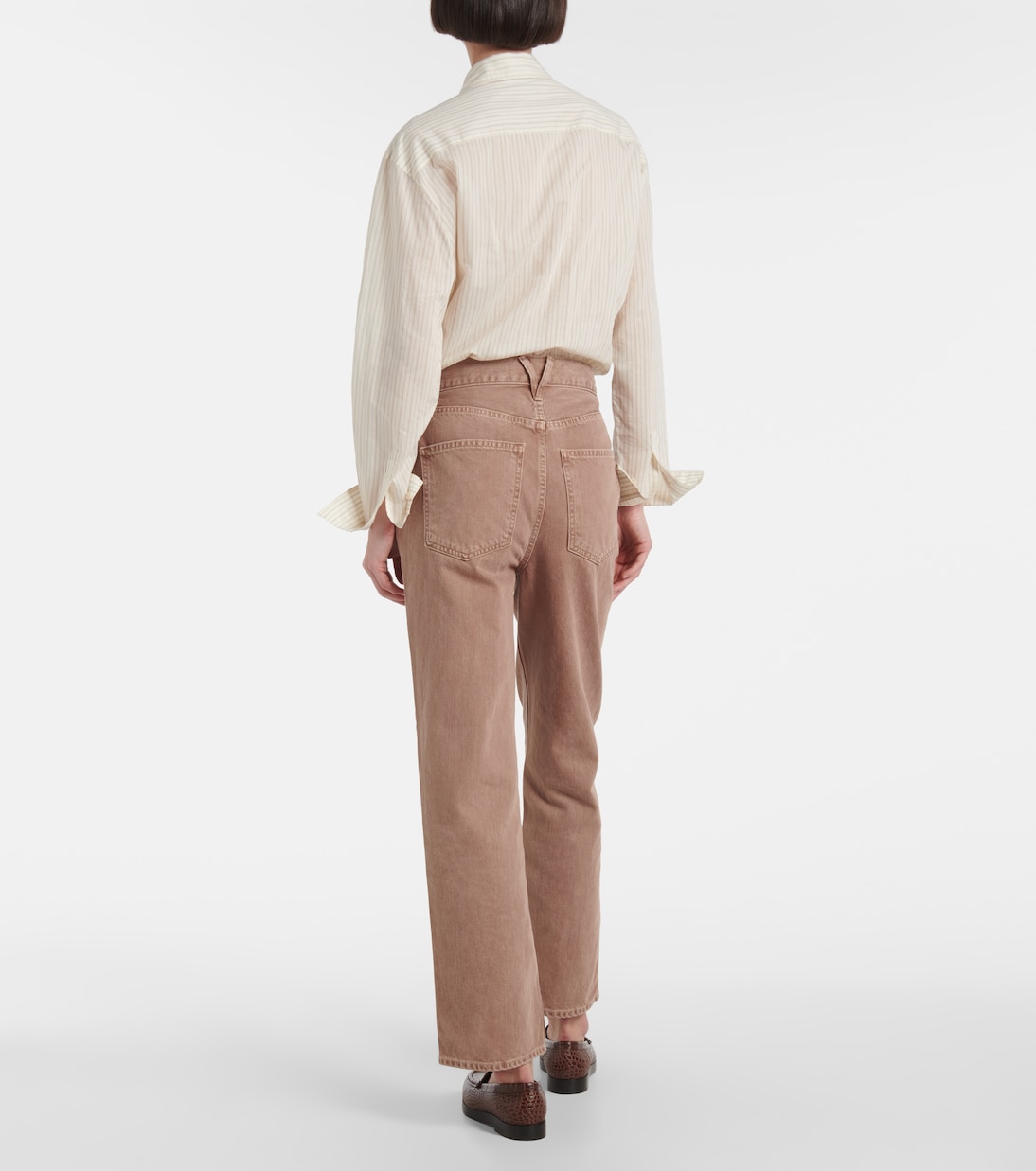 High-Rise Straight Jeans Daniela | Veronica Beard