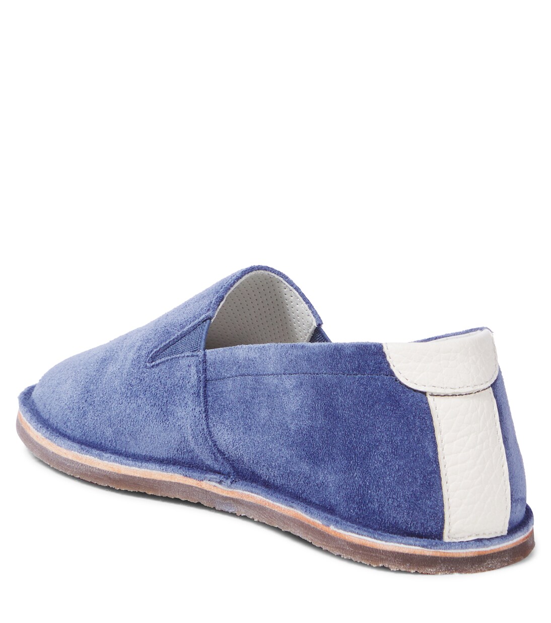 Suede slip-on shoes | Brunello Cucinelli Kids