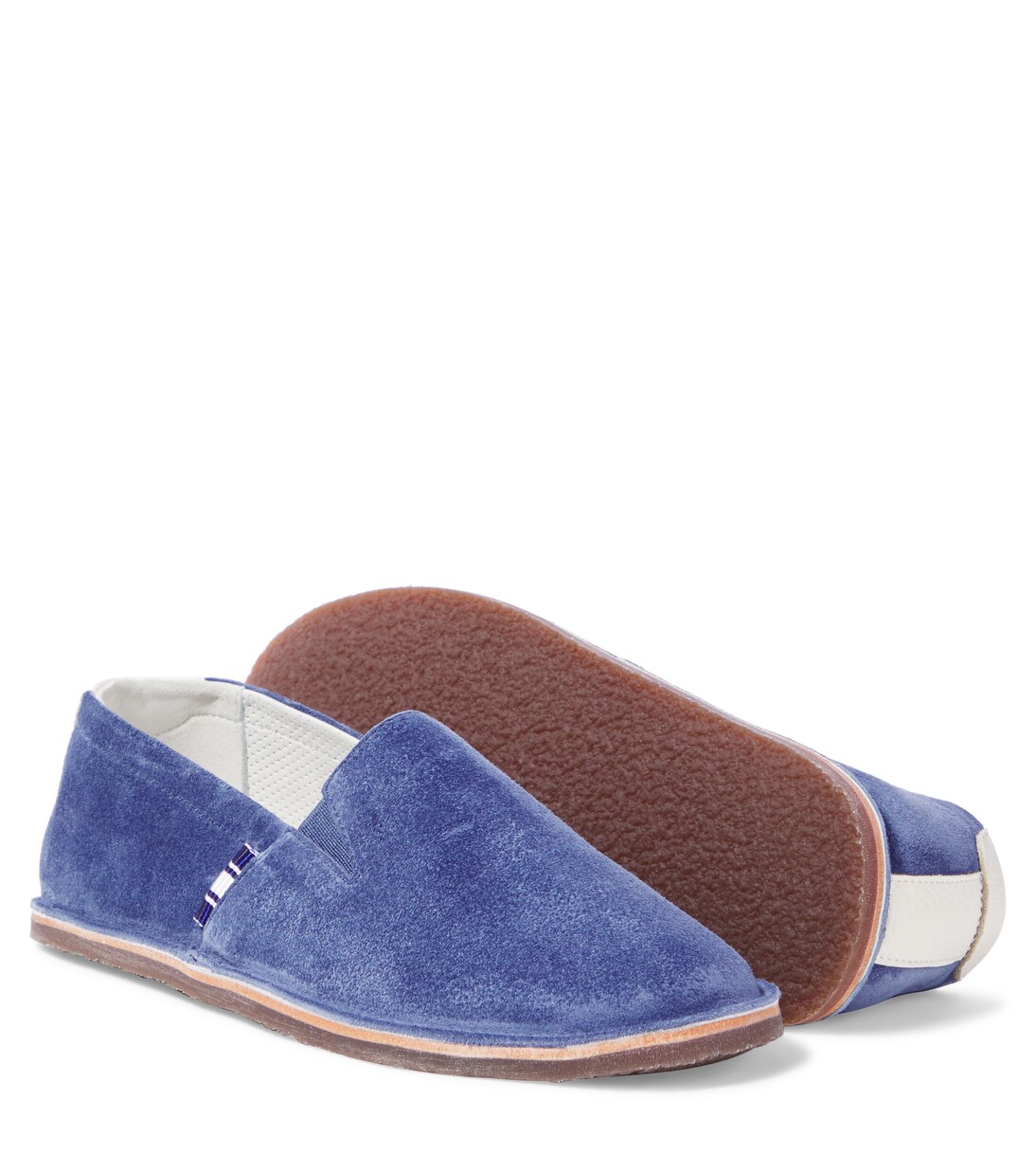 Suede slip-on shoes | Brunello Cucinelli Kids