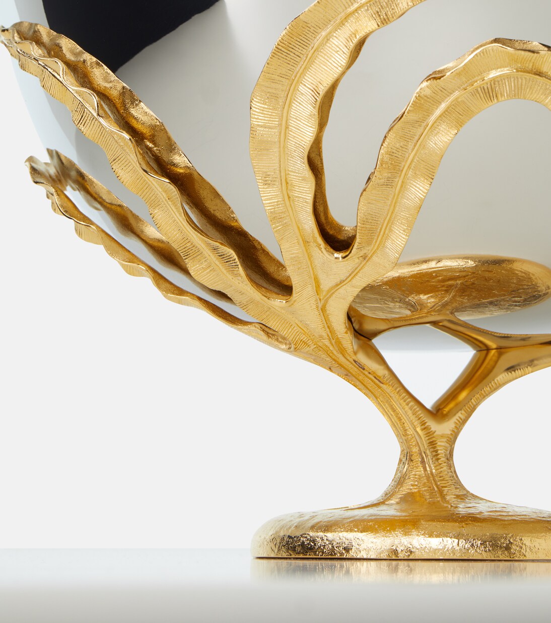 Fern Large 24kt gold-plated bowl | L'Objet