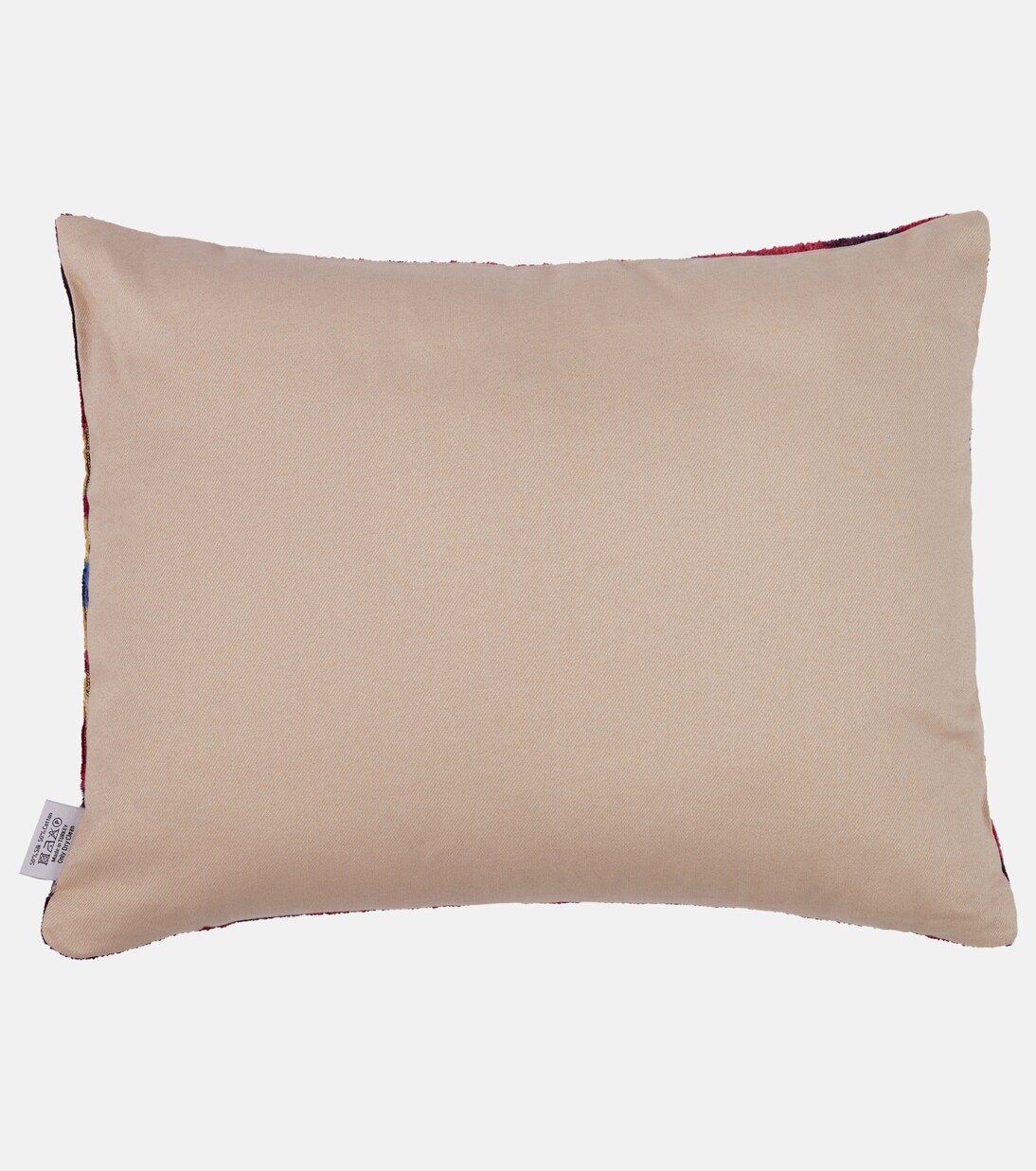 Patterned velvet cushion | Les-Ottomans