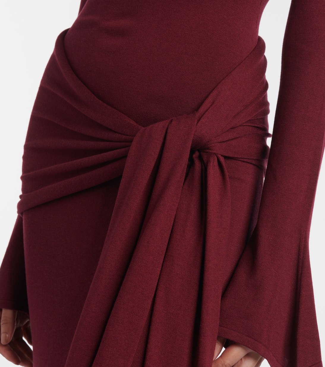 Robe longue en soie mélangée | Aya Muse