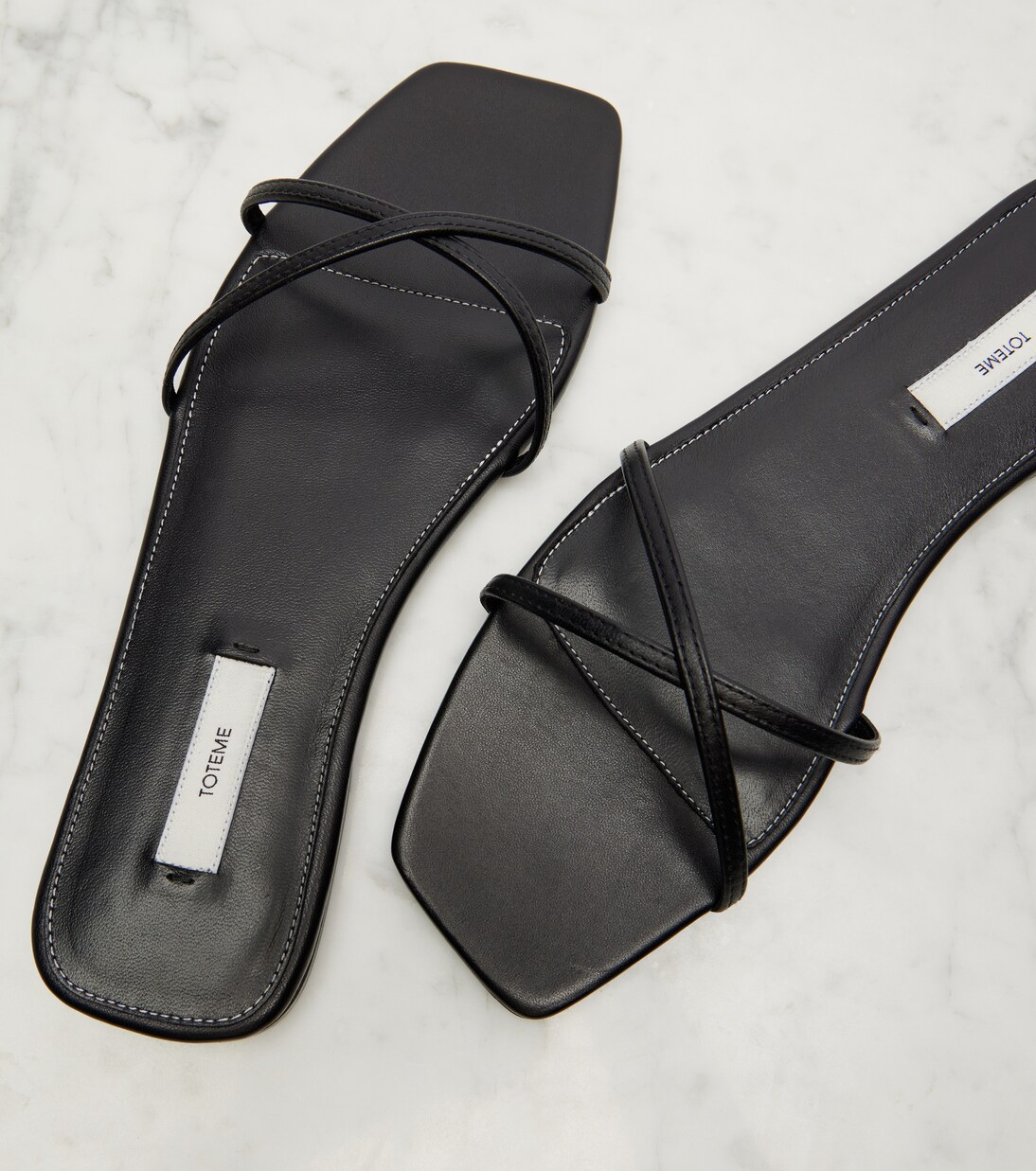 Sandalen aus Leder | Toteme