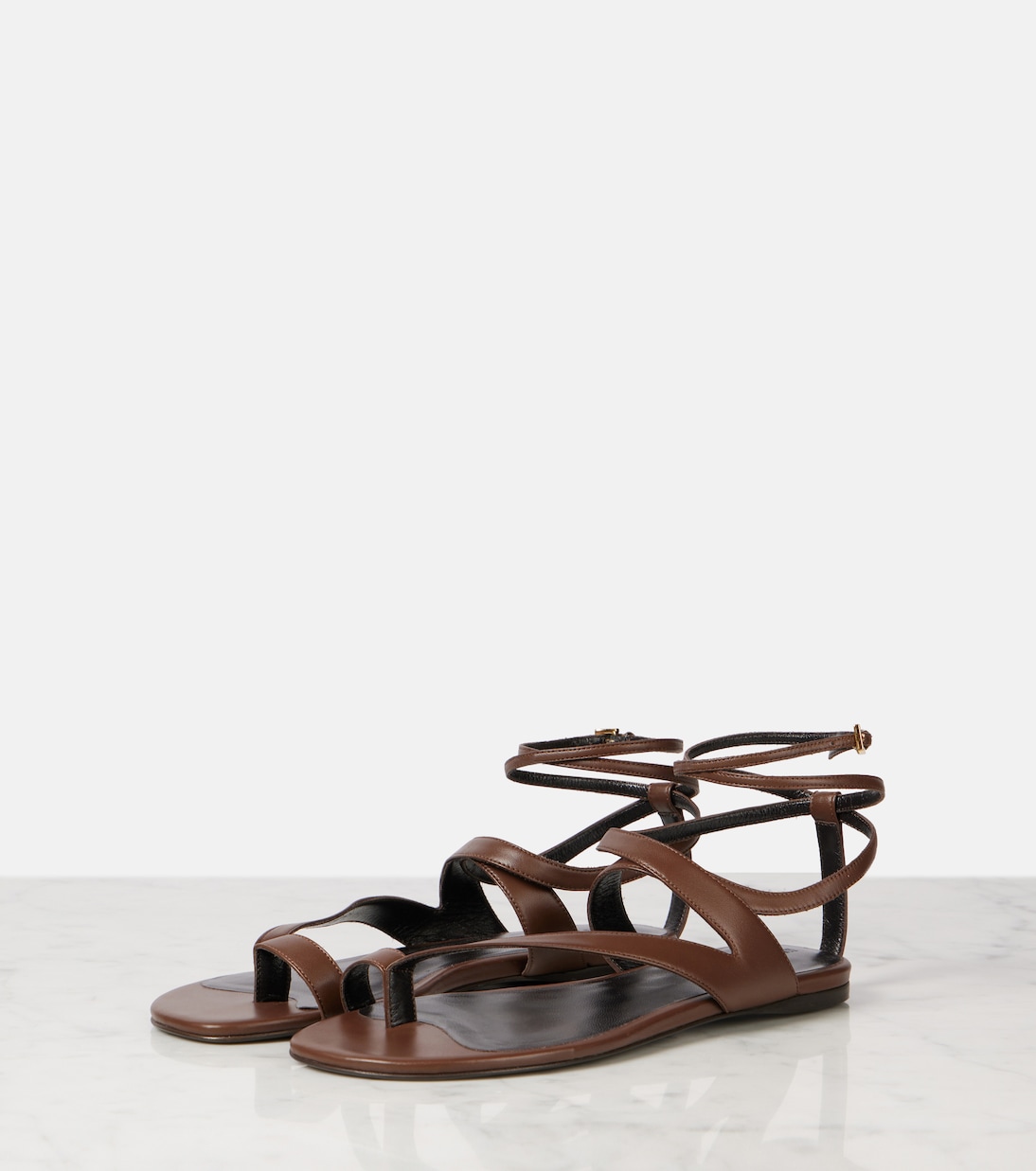 Aimee leather sandals | Khaite