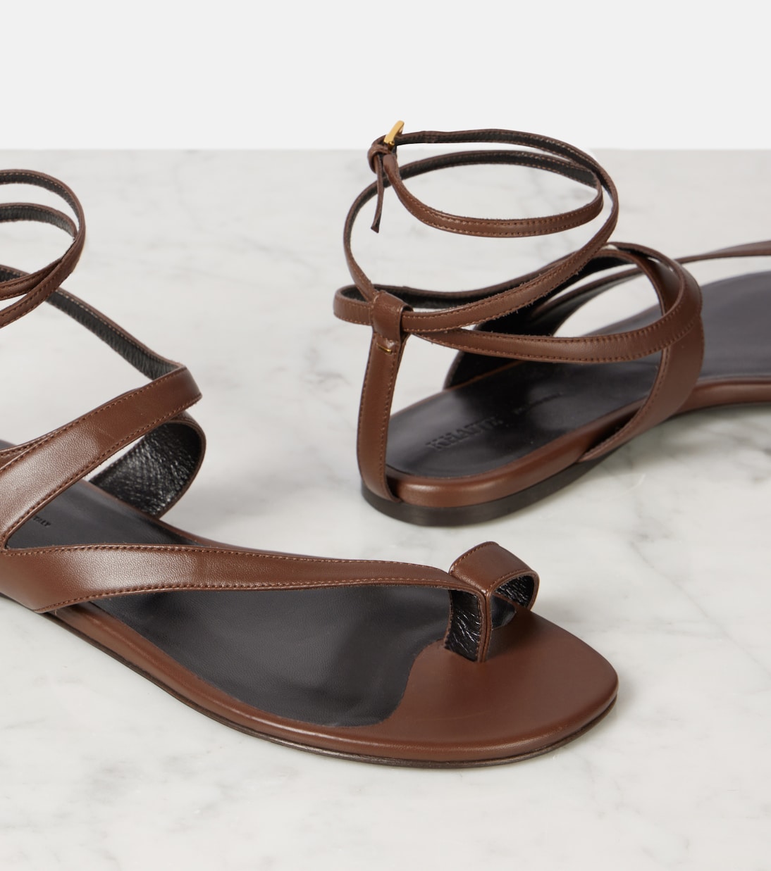 Aimee leather sandals | Khaite