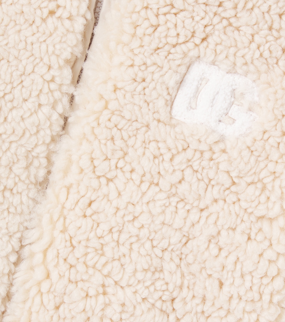 Baby Kapuzenjacke aus Teddyfleece | Dolce&Gabbana Kids