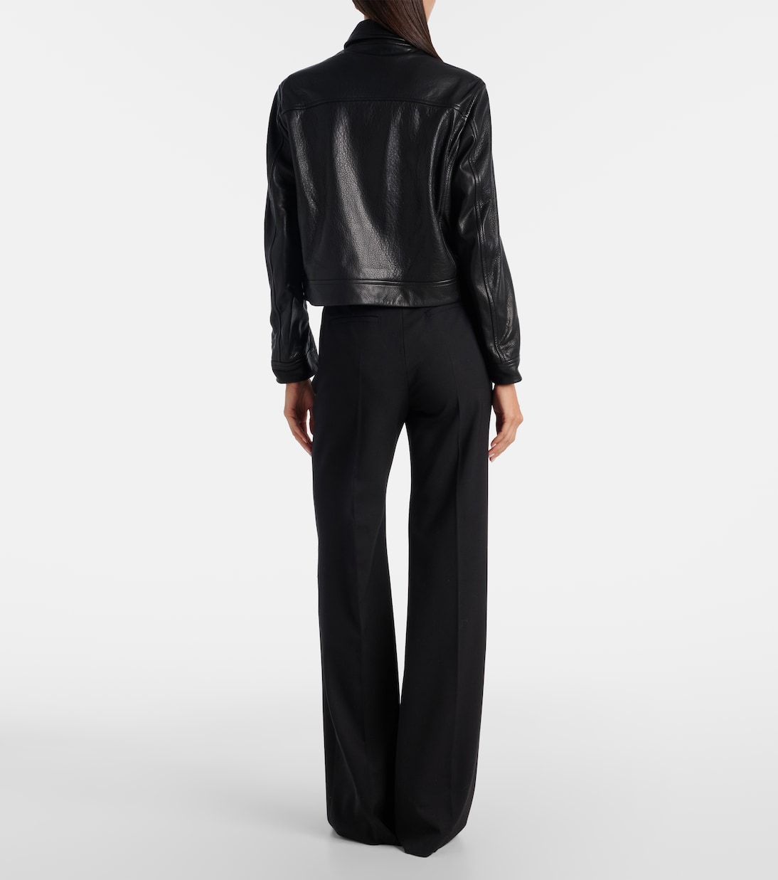 Layne leather jacket | Nour Hammour