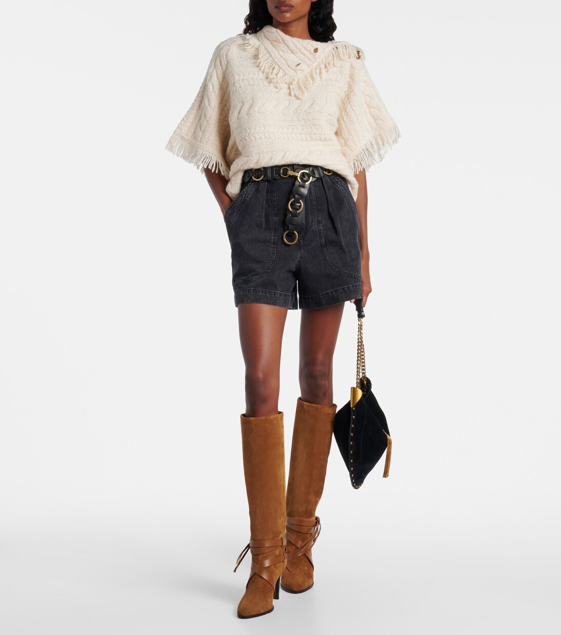 Pull Blanche en coton mélangé | Marant Etoile