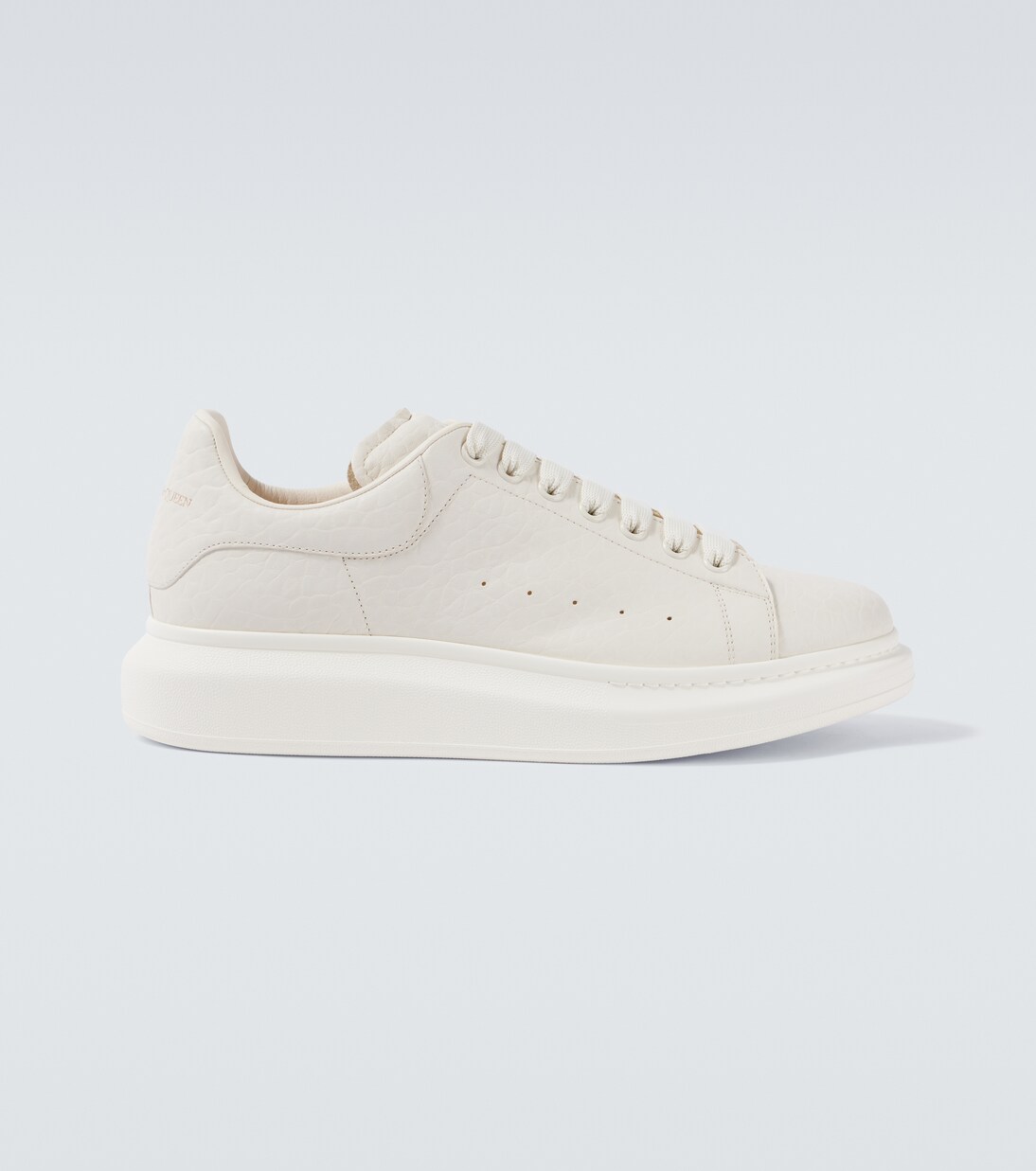 Oversized leather sneakers | McQueen